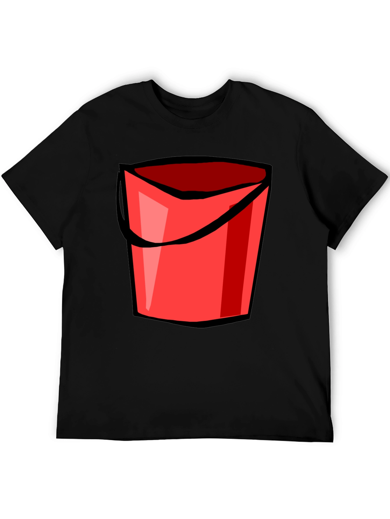 Bucket Graphic Black T-Shirt