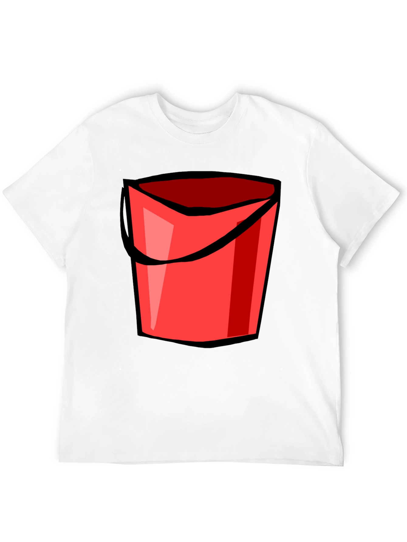 Bucket Graphic Black T-Shirt