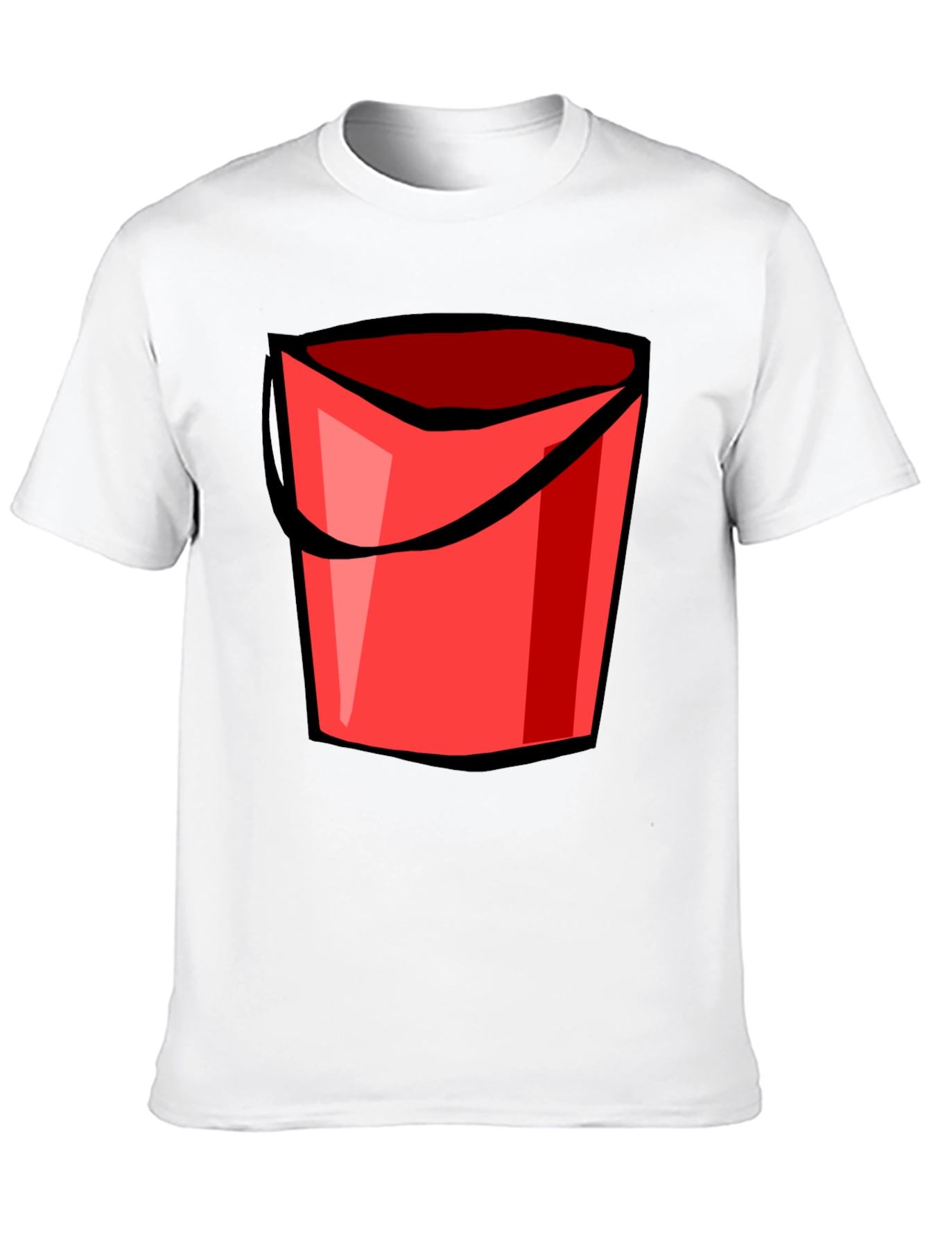 Bucket Graphic Black T-Shirt