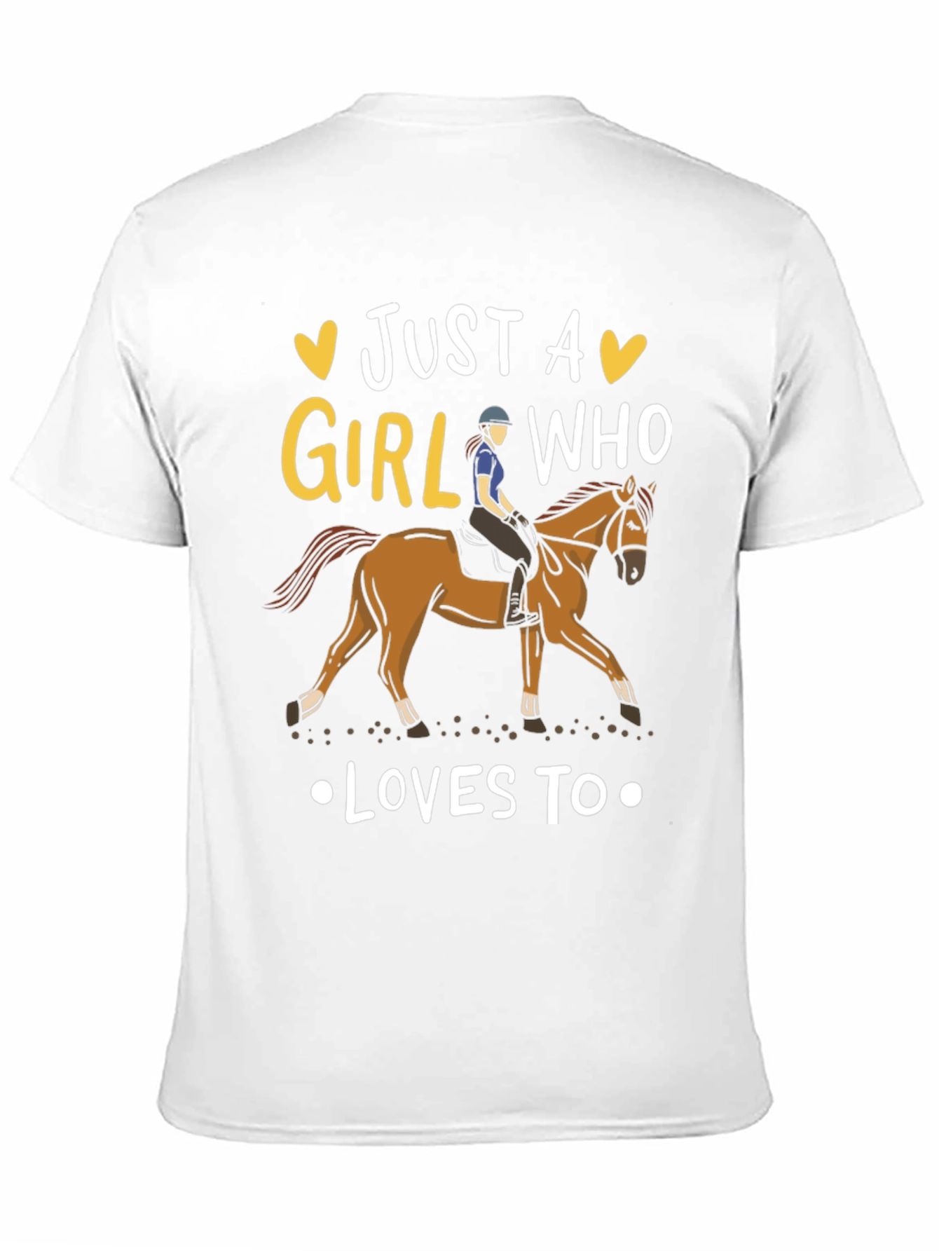 Just A Girl Who Loves Horses T-Shirt