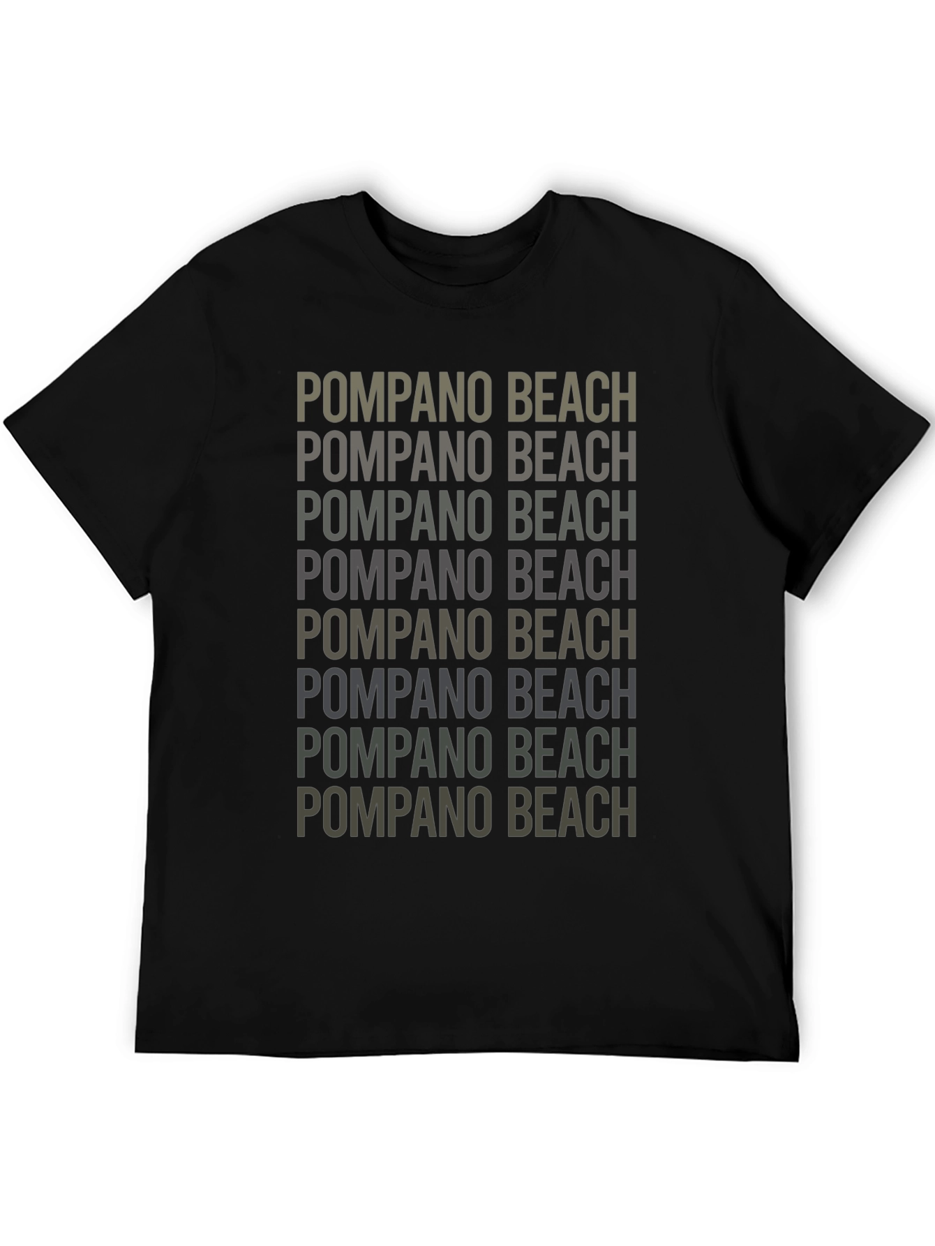 Pompano Beach Graphic Tee - Stylish City Pride Shirt