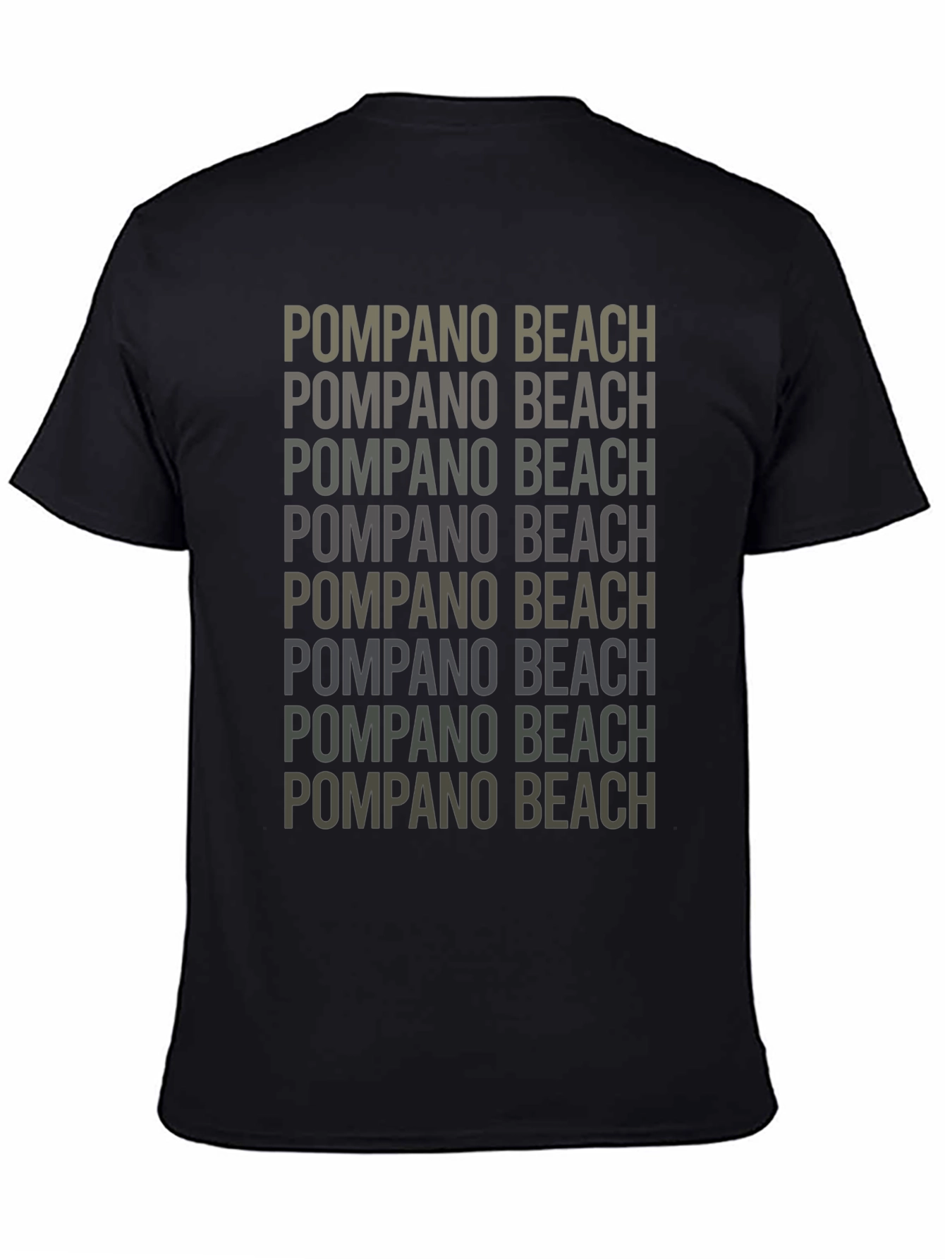 Pompano Beach Graphic Tee - Stylish City Pride Shirt