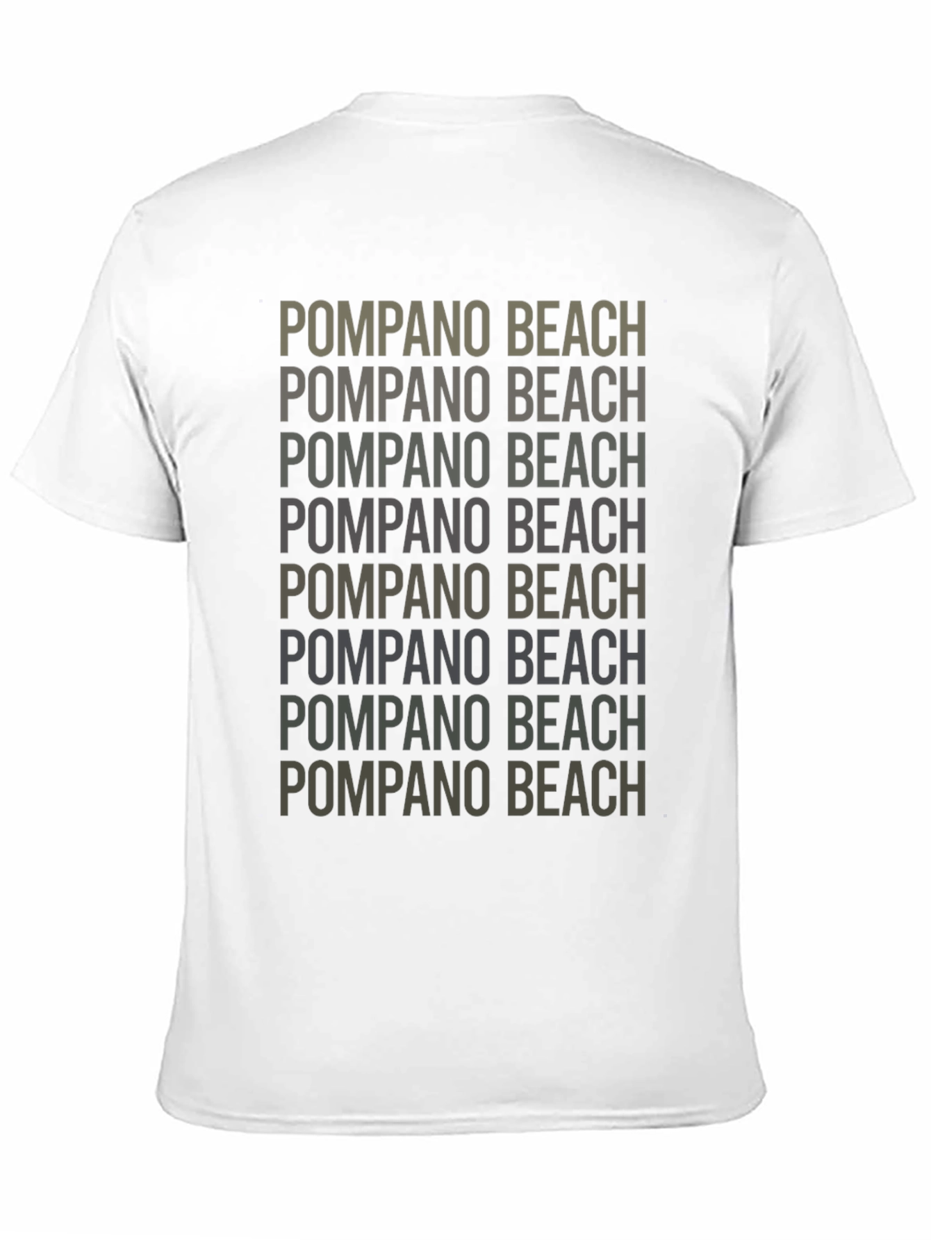 Pompano Beach Graphic Tee - Stylish City Pride Shirt