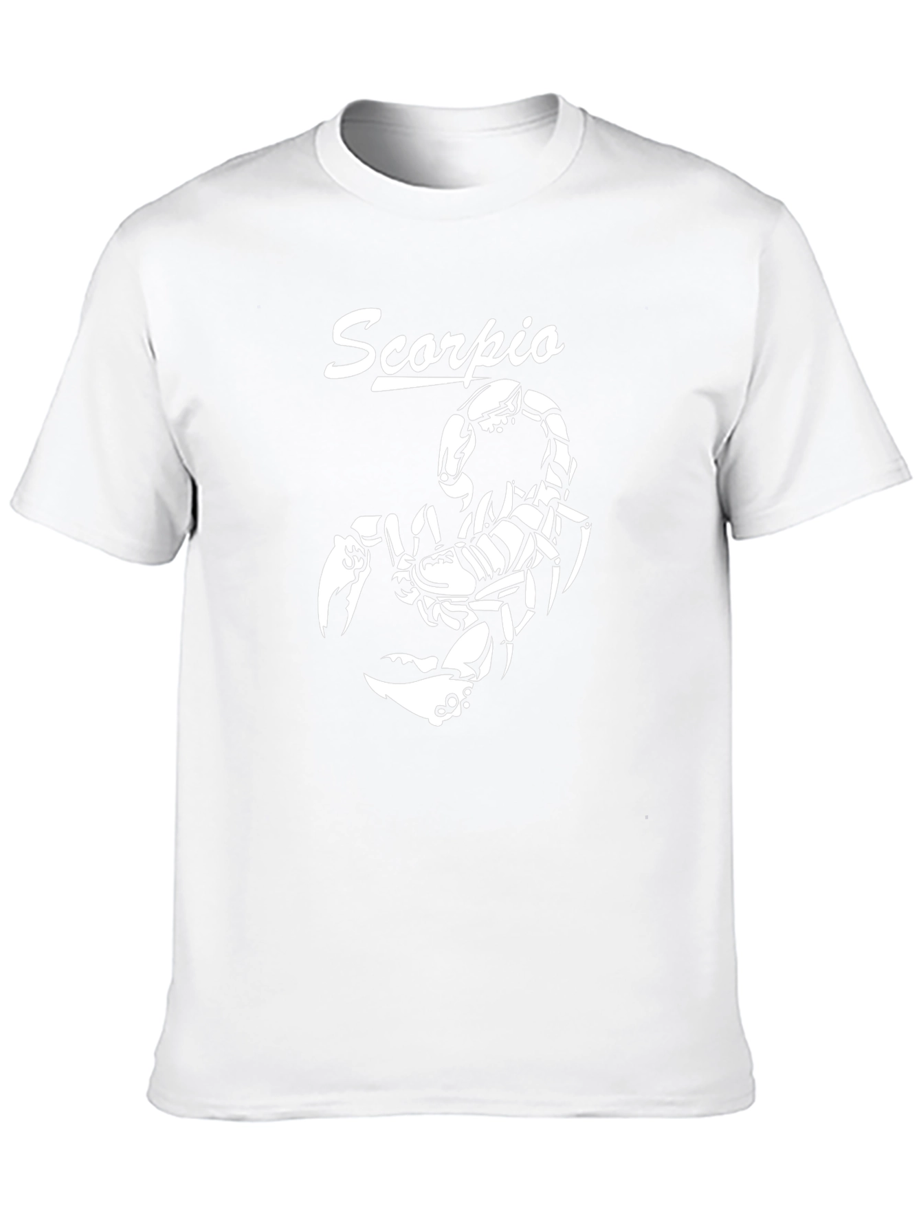 Scorpio Zodiac Graphic Tee - Black