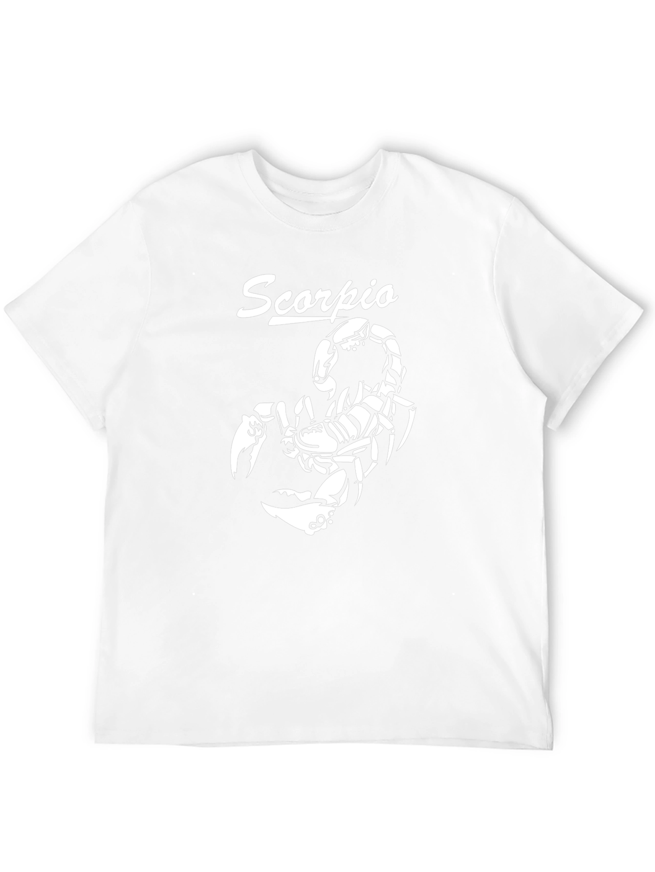 Scorpio Zodiac Graphic Tee - Black