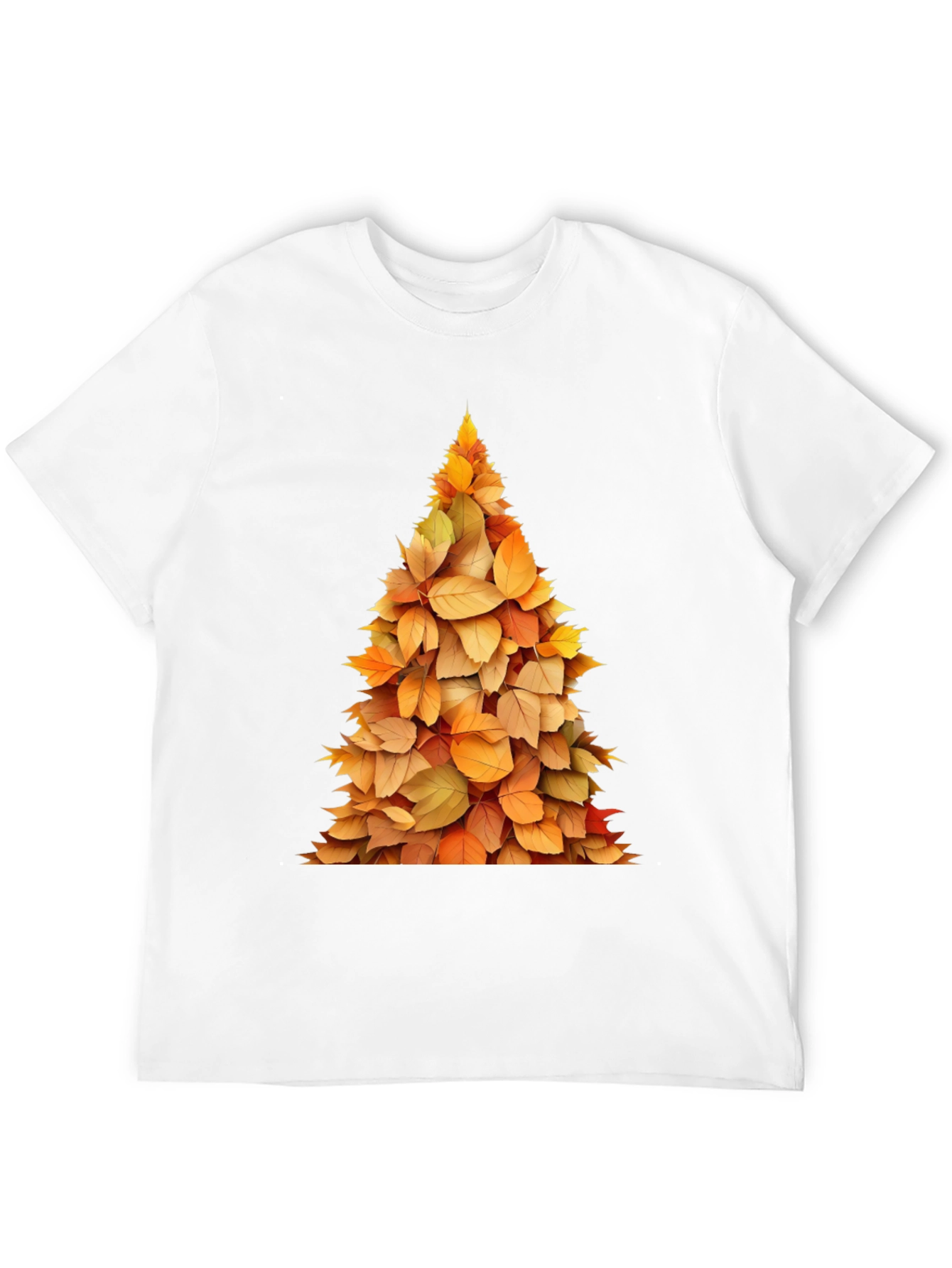 Autumn Leaf Tree Graphic Tee - Fall Style