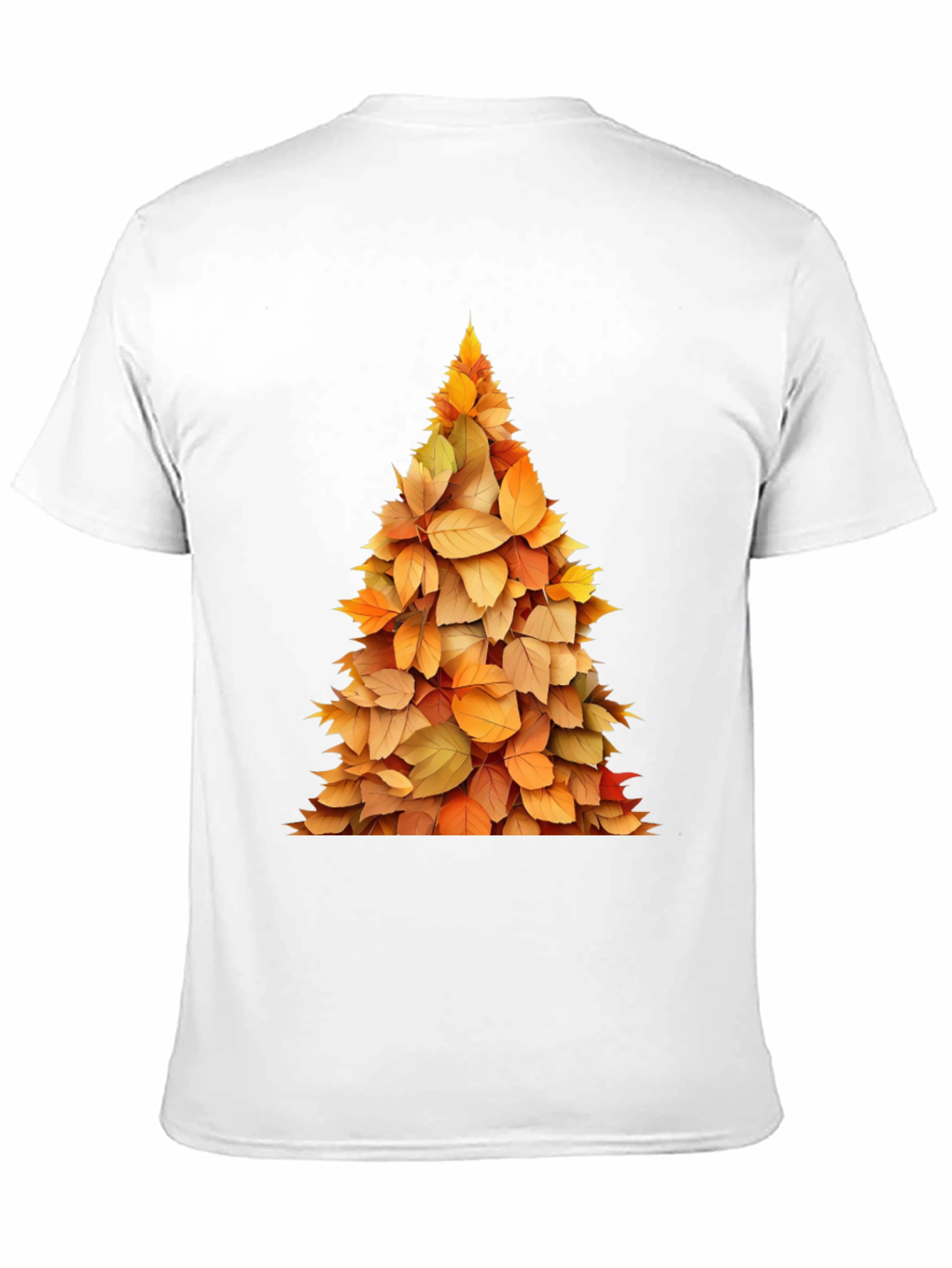 Autumn Leaf Tree Graphic Tee - Fall Style