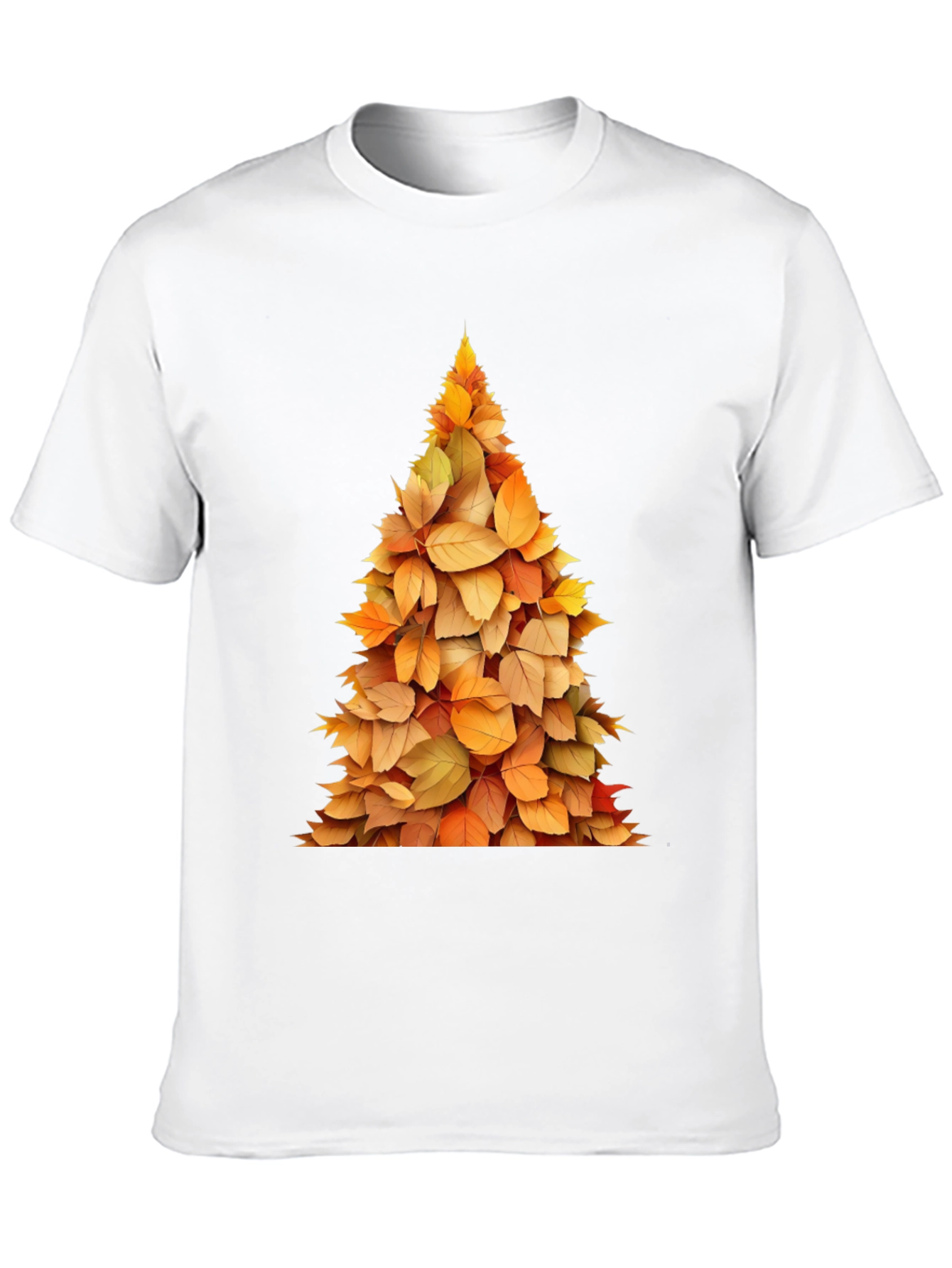 Autumn Leaf Tree Graphic Tee - Fall Style