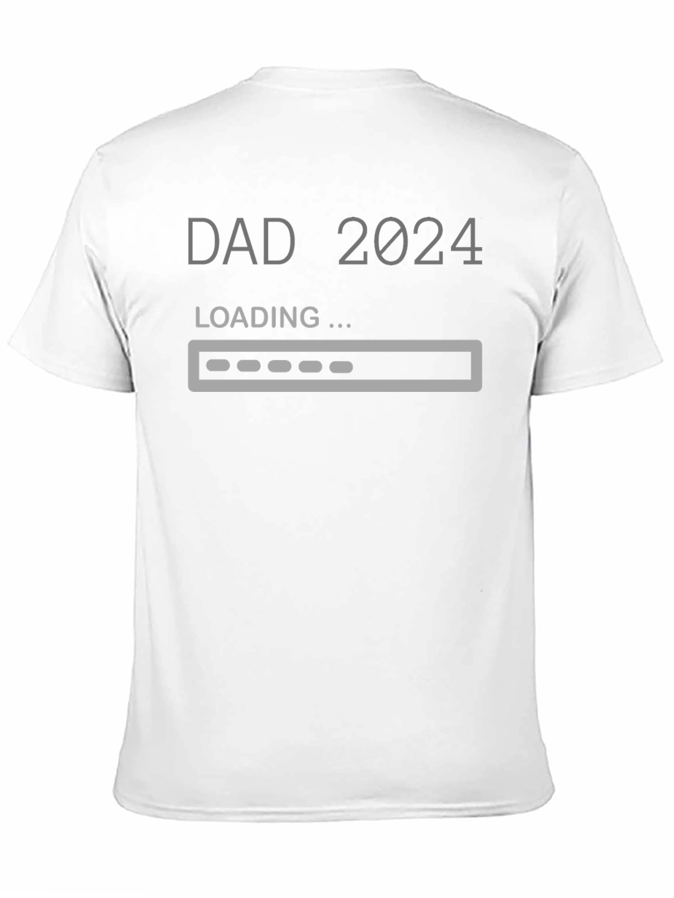 Dad 2024 Loading T-Shirt - Expecting Father Gift
