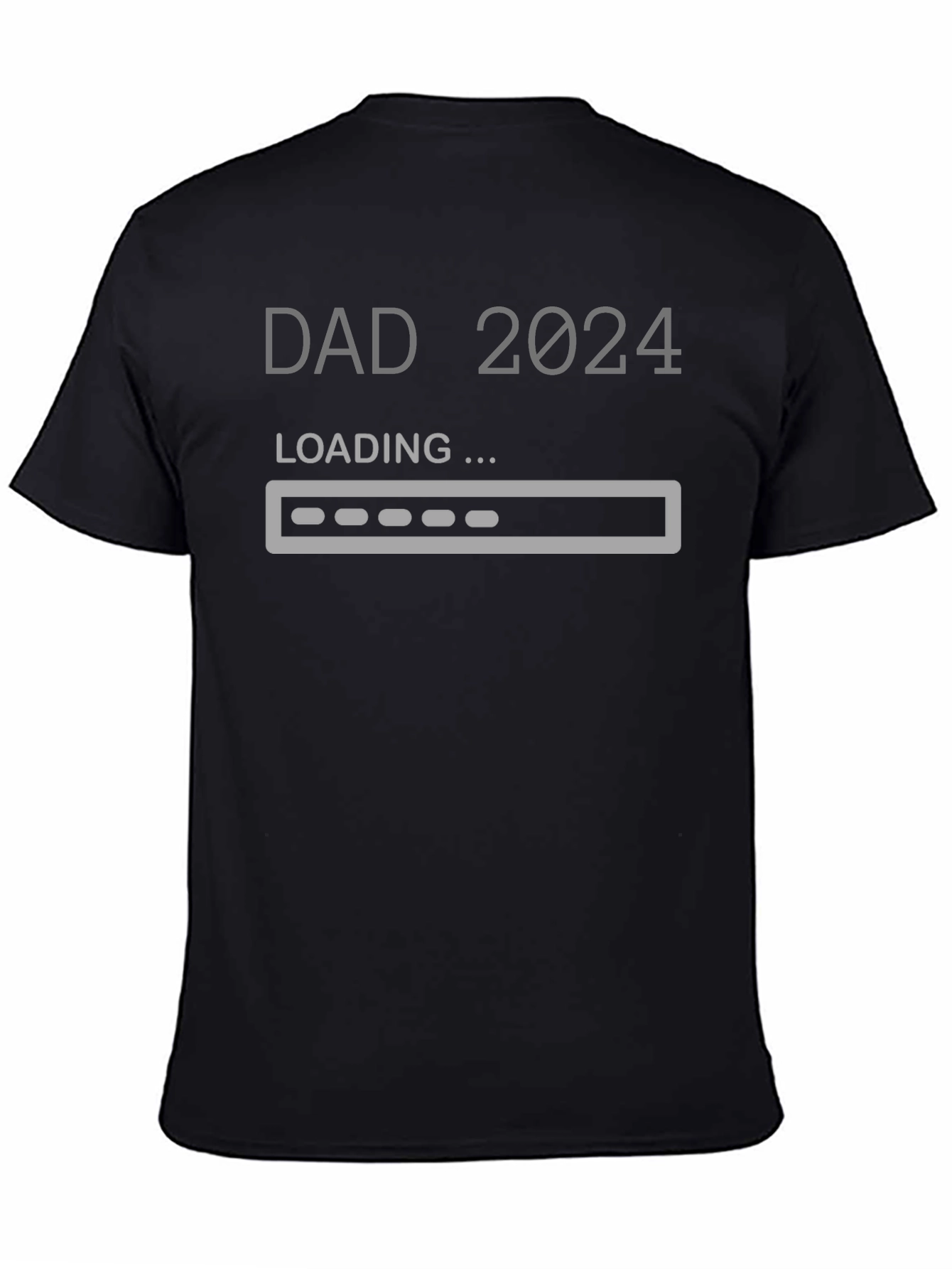 Dad 2024 Loading T-Shirt - Expecting Father Gift