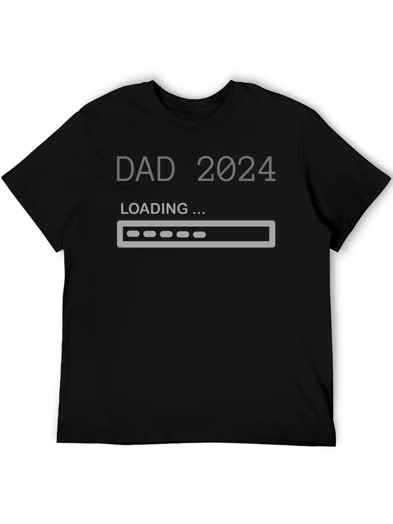 Dad 2024 Loading T-Shirt - Expecting Father Gift