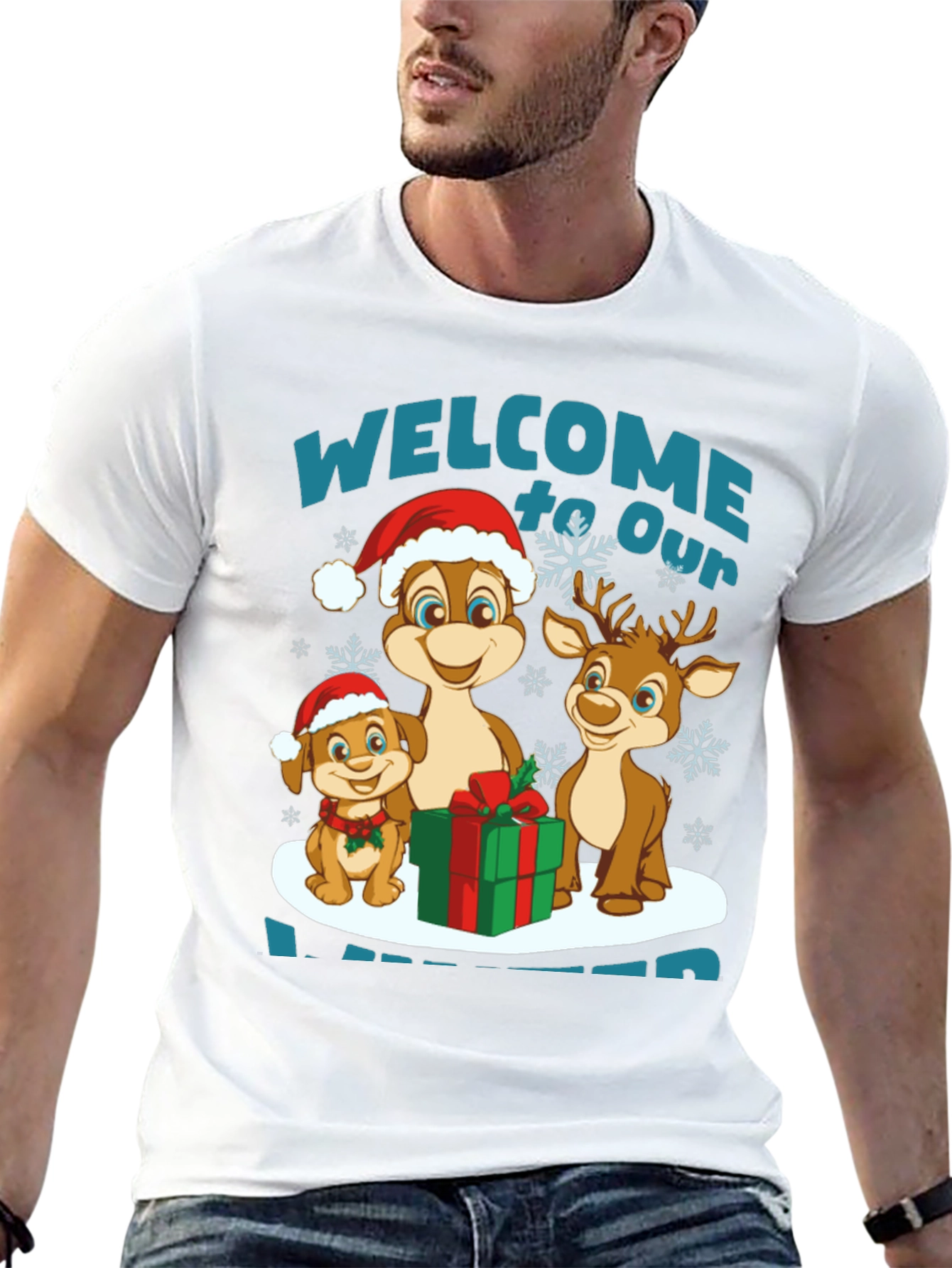 Festive Christmas Character T-Shirt