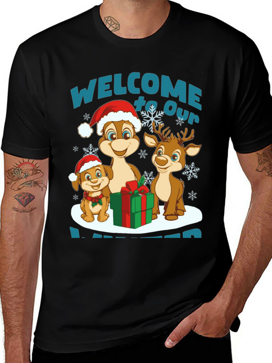 Festive Christmas Character T-Shirt