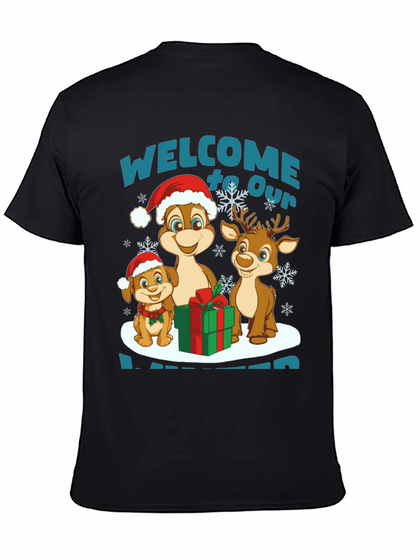 Festive Christmas Character T-Shirt