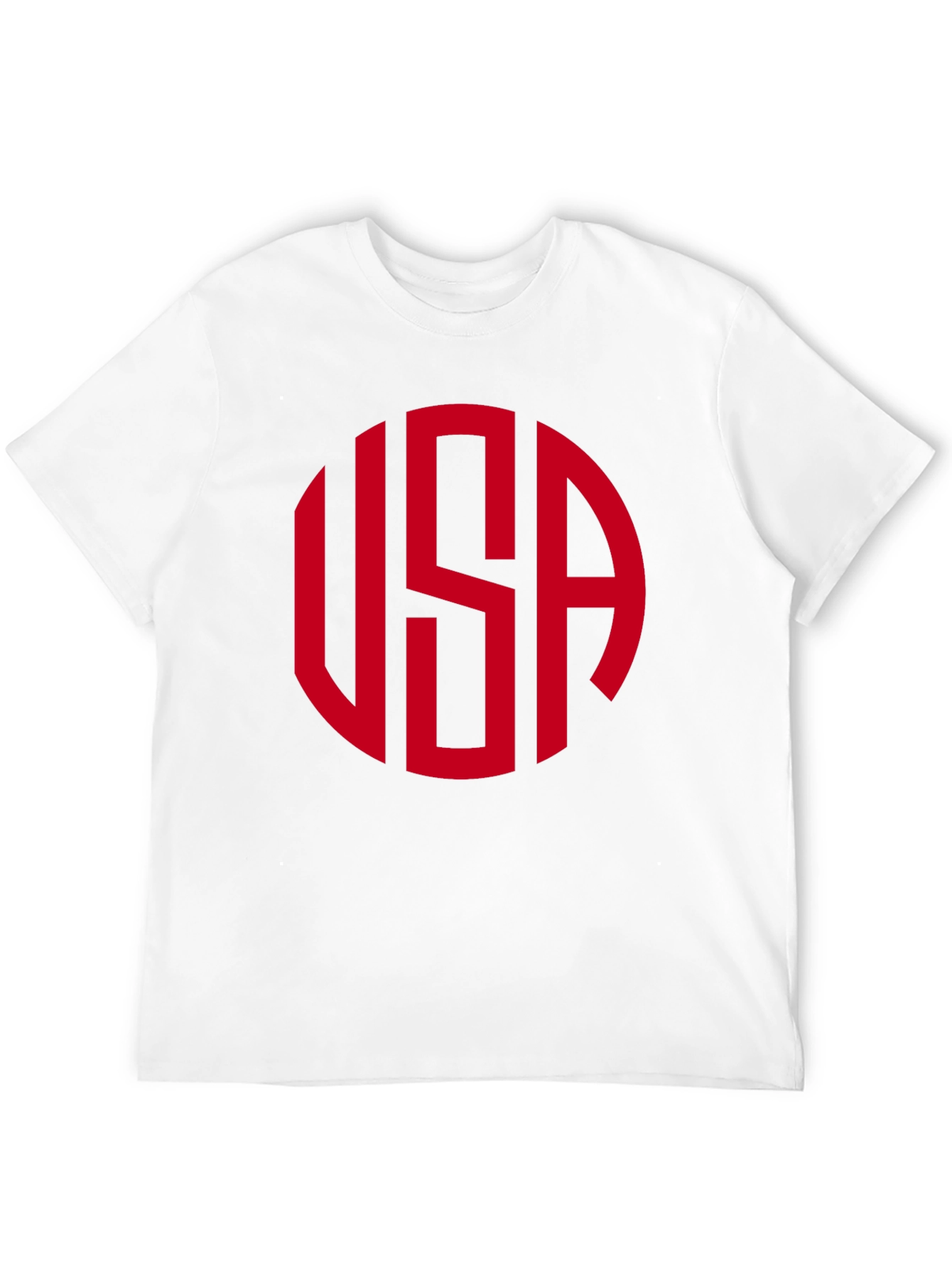 USA Circle Graphic Tee - Patriotic Pride