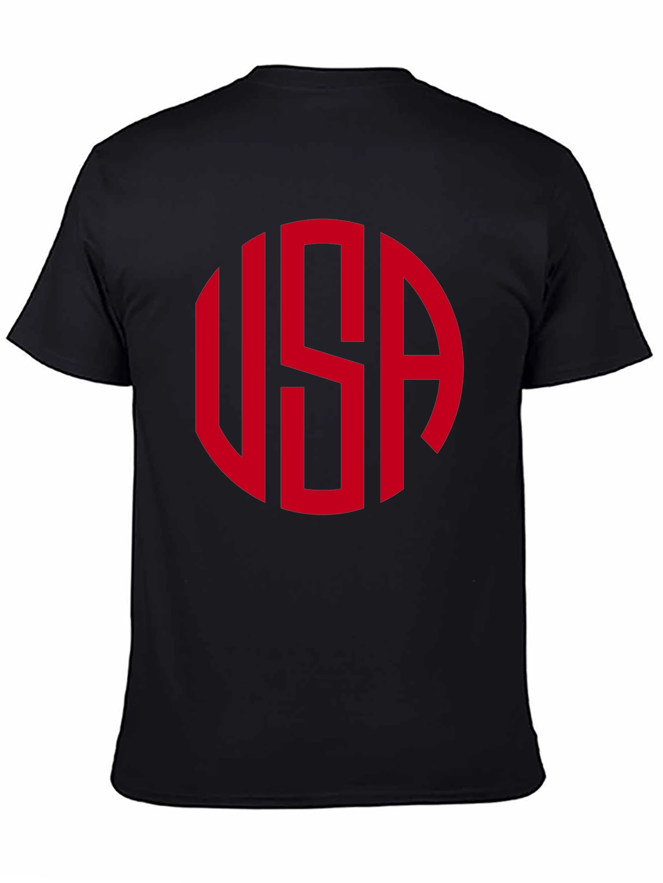 USA Circle Graphic Tee - Patriotic Pride