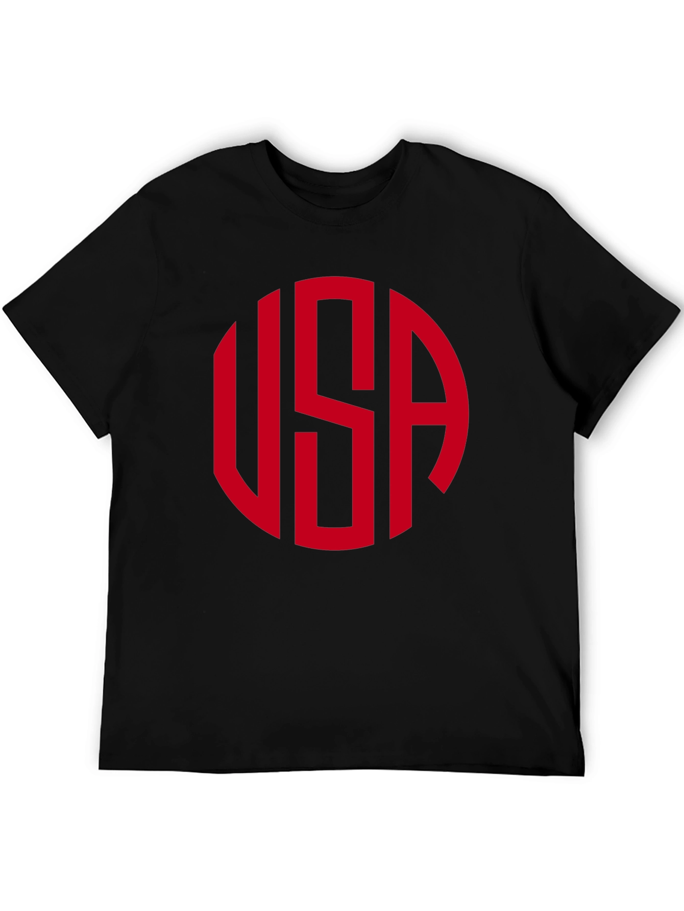USA Circle Graphic Tee - Patriotic Pride