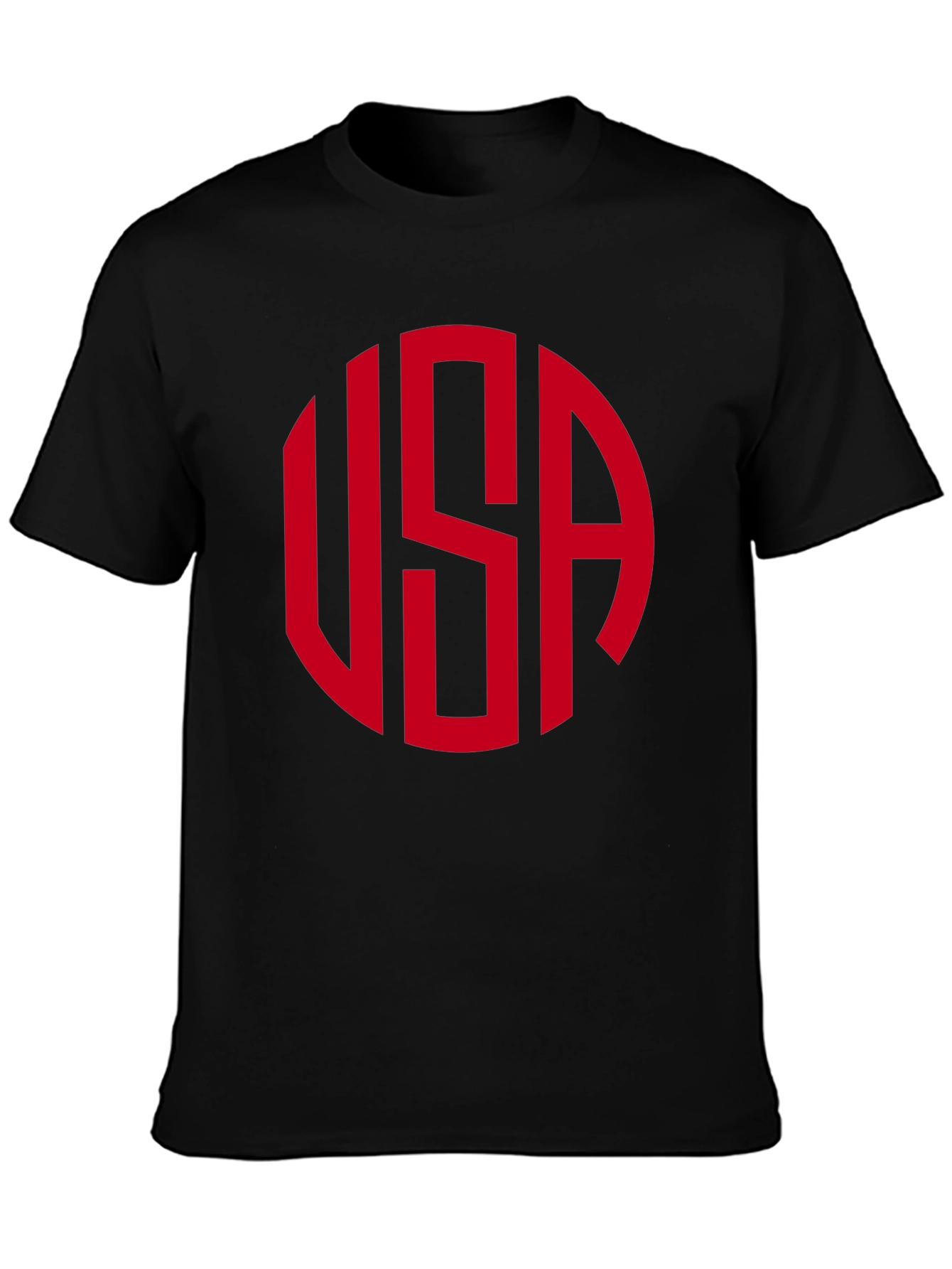 USA Circle Graphic Tee - Patriotic Pride