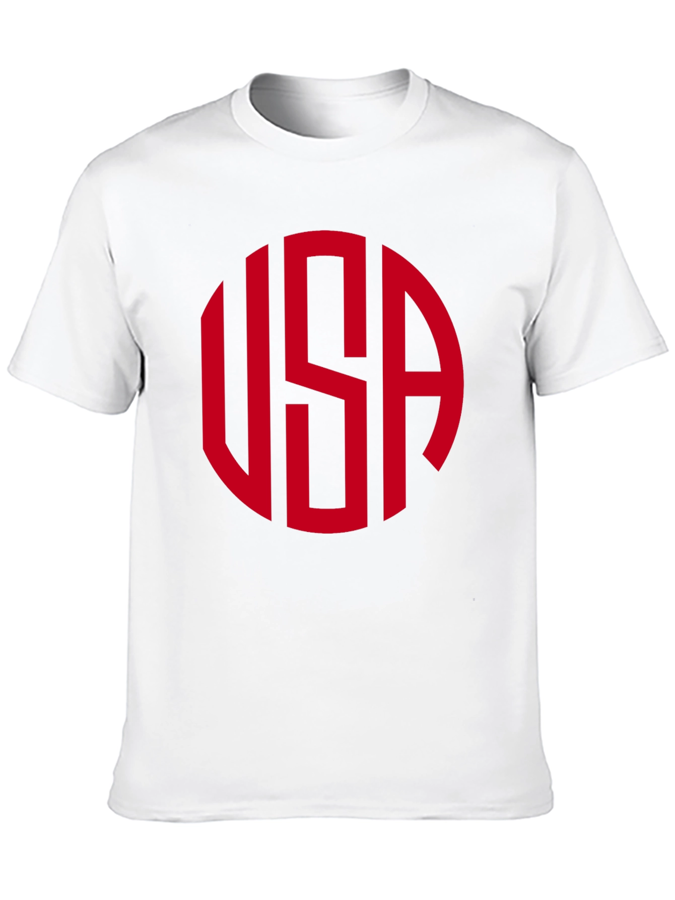 USA Circle Graphic Tee - Patriotic Pride