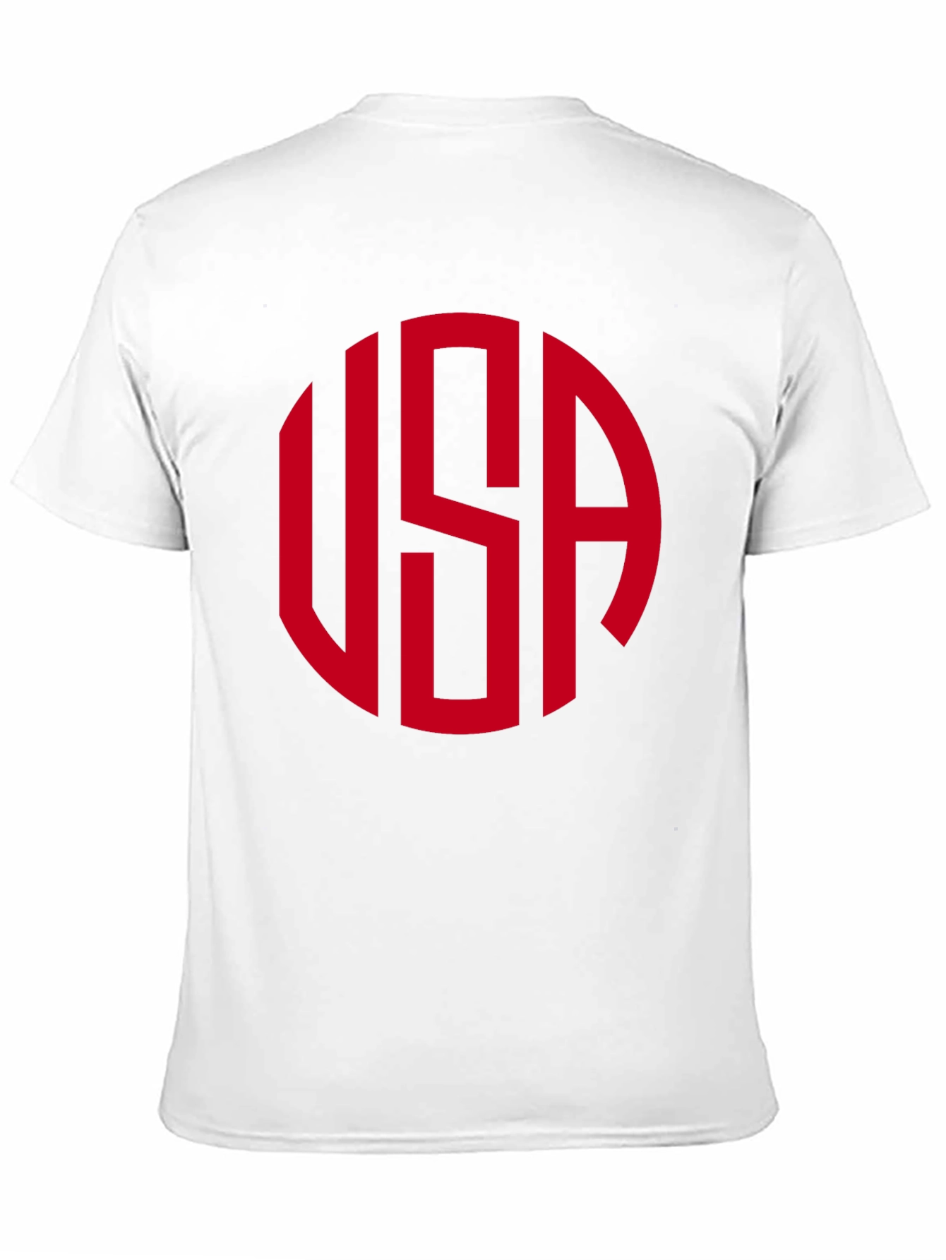 USA Circle Graphic Tee - Patriotic Pride