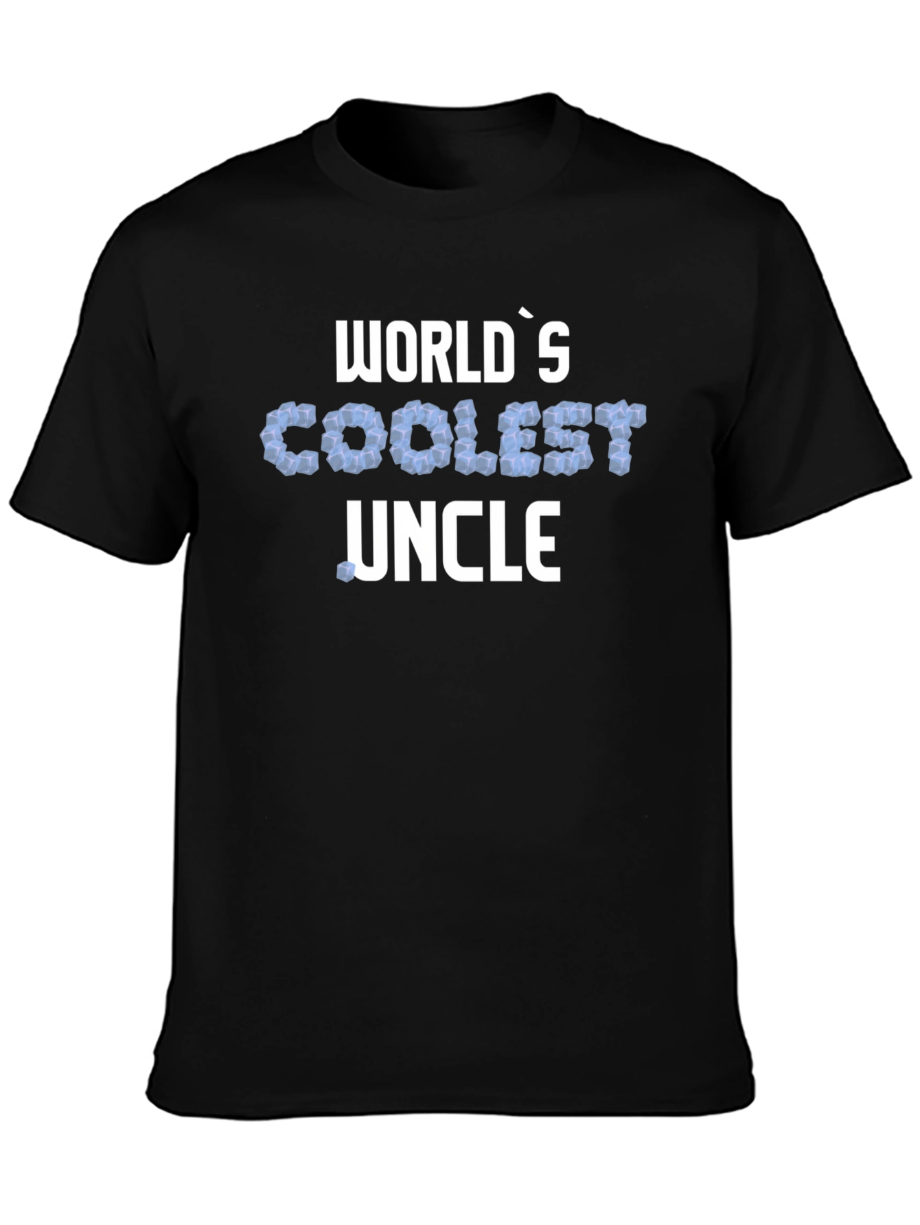 Worlds Coolest Uncle Novelty Graphic T-Shirt