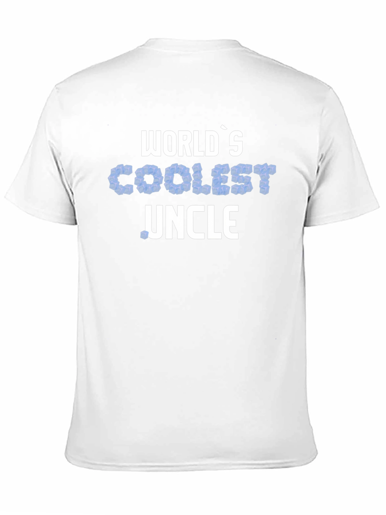 Worlds Coolest Uncle Novelty Graphic T-Shirt