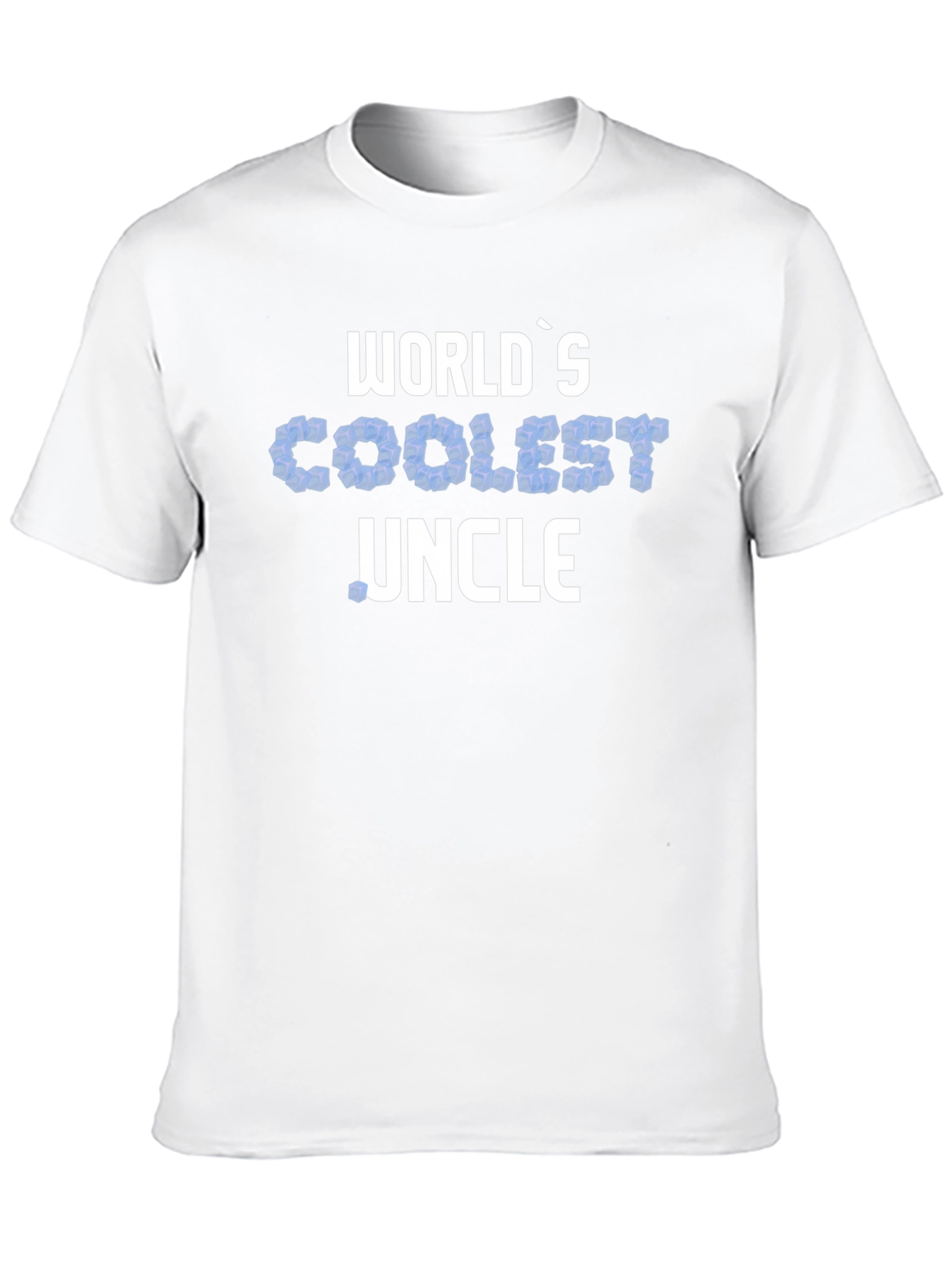 Worlds Coolest Uncle Novelty Graphic T-Shirt