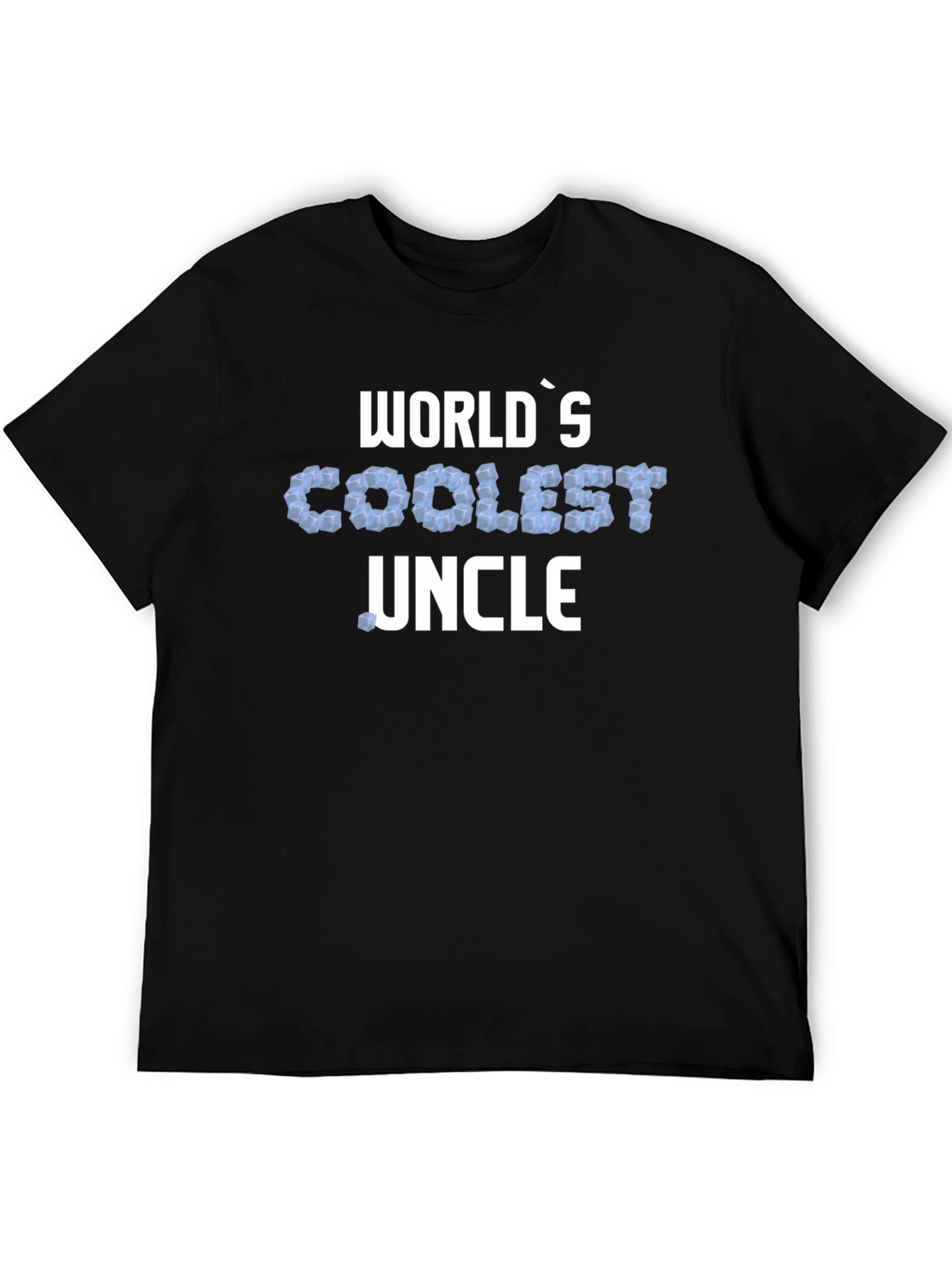 Worlds Coolest Uncle Novelty Graphic T-Shirt