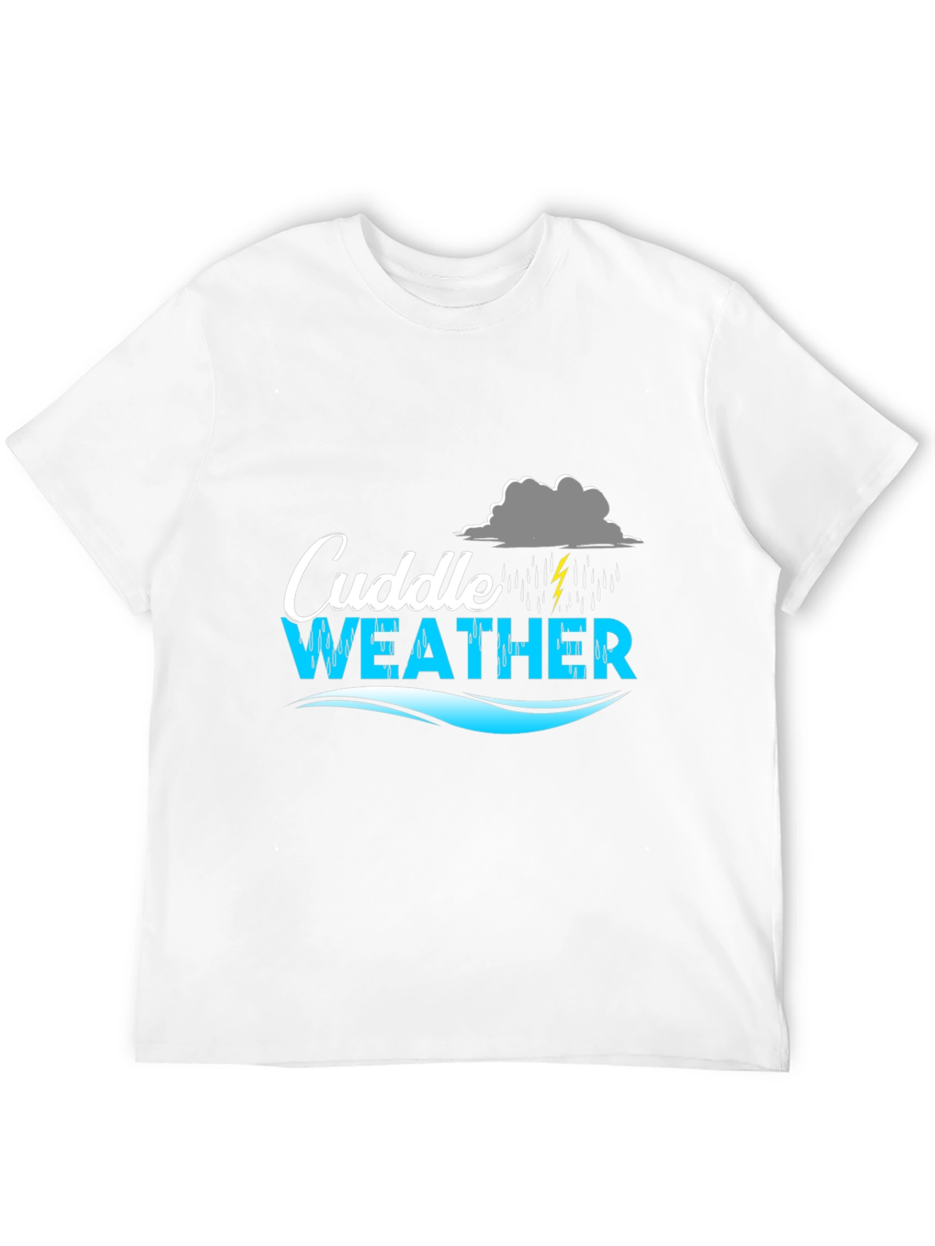 Cuddle Weather Black Graphic T-Shirt