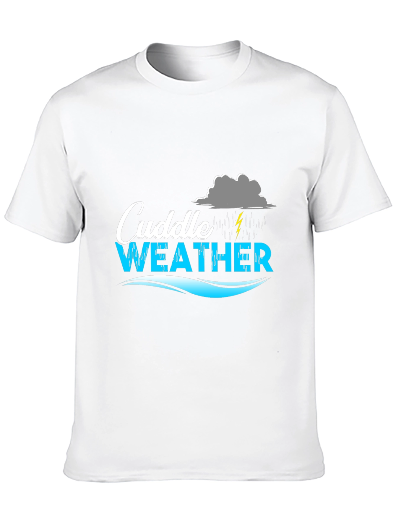Cuddle Weather Black Graphic T-Shirt