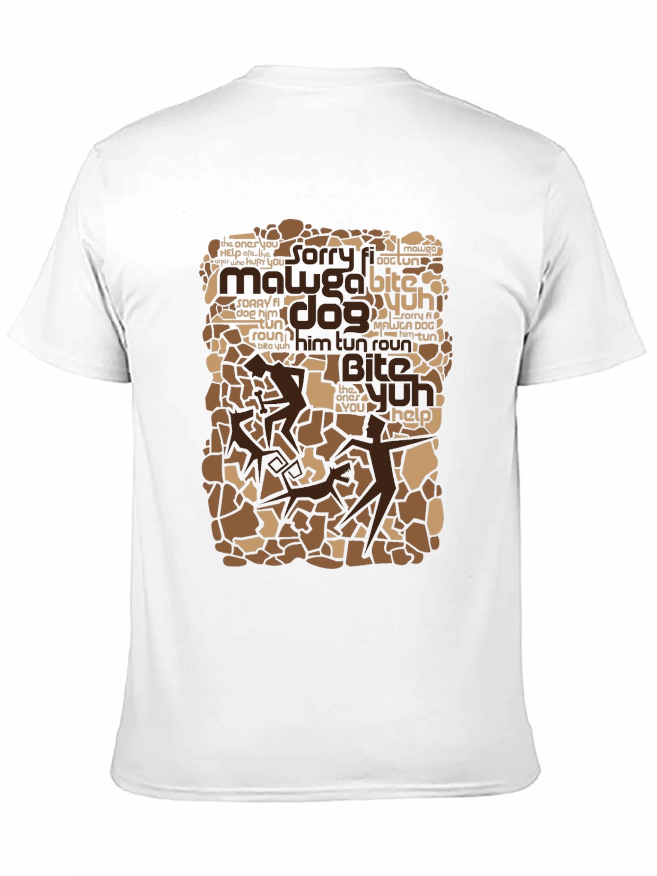 Graphic Tee - Mawga Dog Bite Yuh