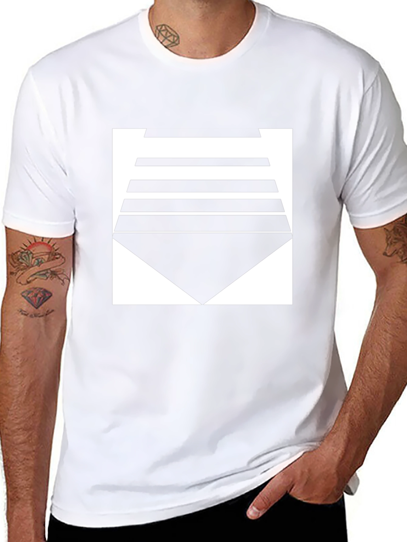 Abstract Geometric Graphic Tee