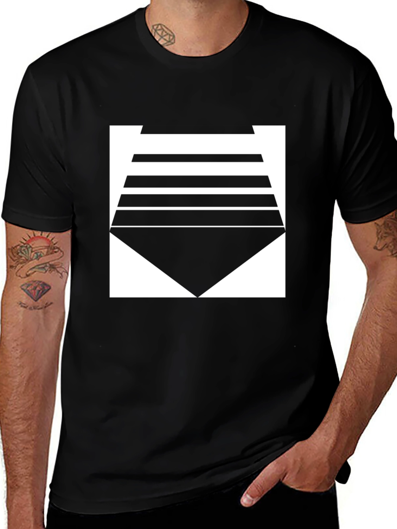 Abstract Geometric Graphic Tee