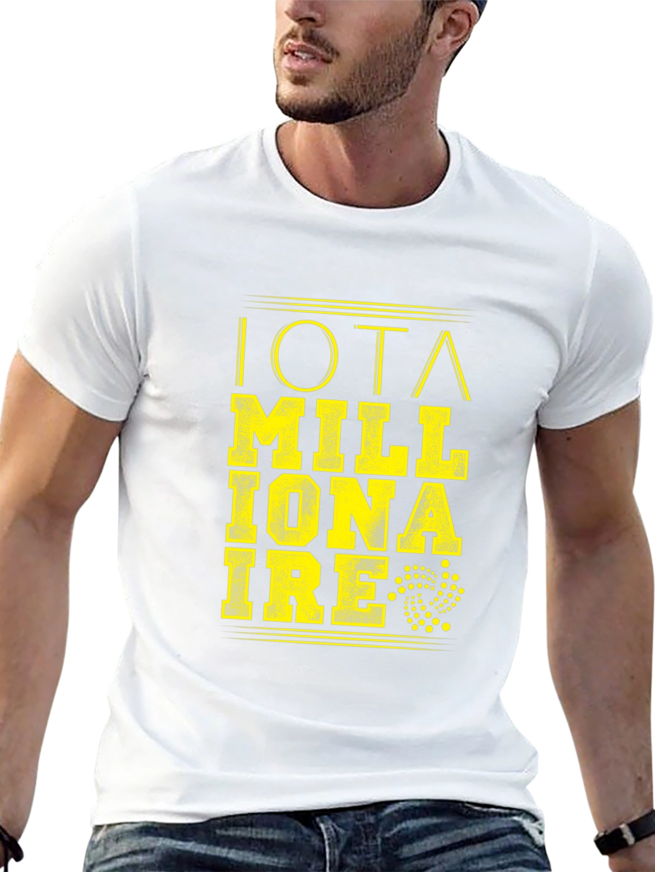 IOTA Millionaire T-Shirt - Black Graphic Tee