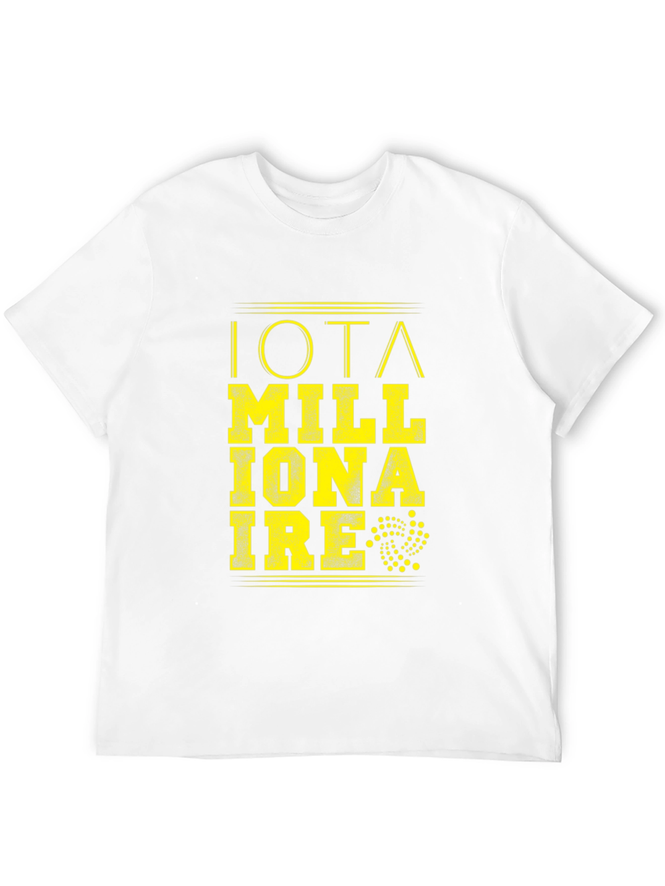 IOTA Millionaire T-Shirt - Black Graphic Tee