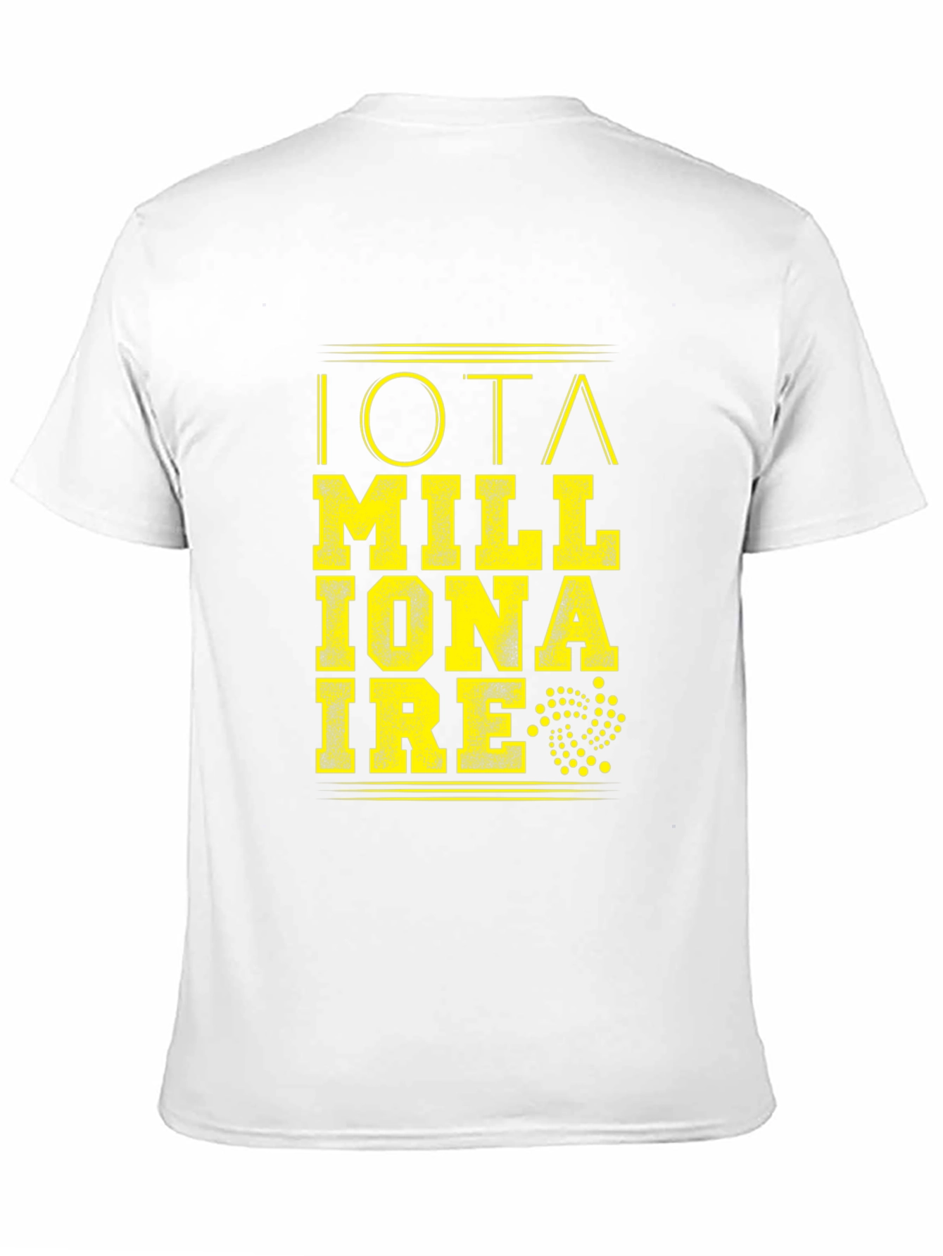 IOTA Millionaire T-Shirt - Black Graphic Tee