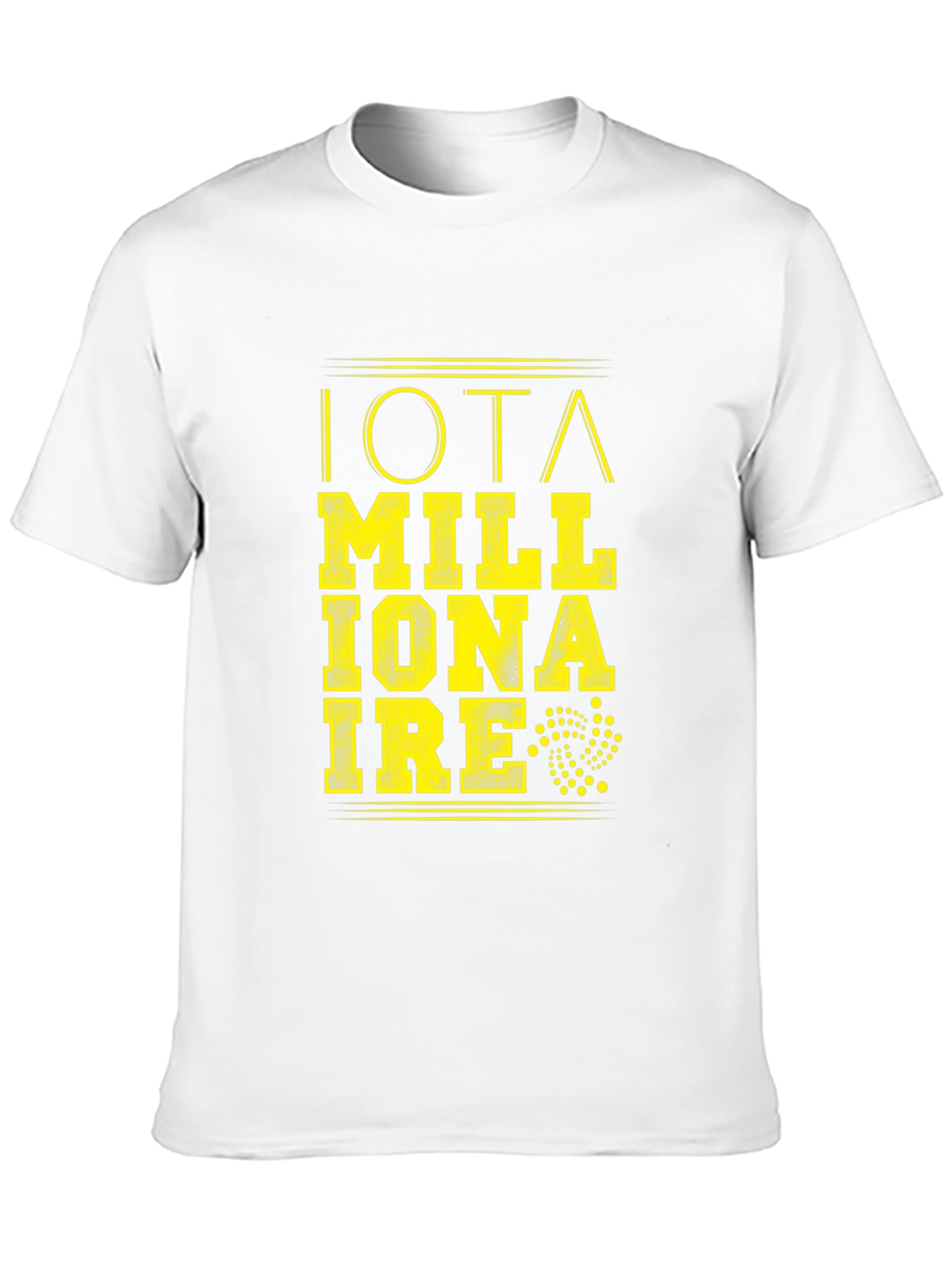IOTA Millionaire T-Shirt - Black Graphic Tee