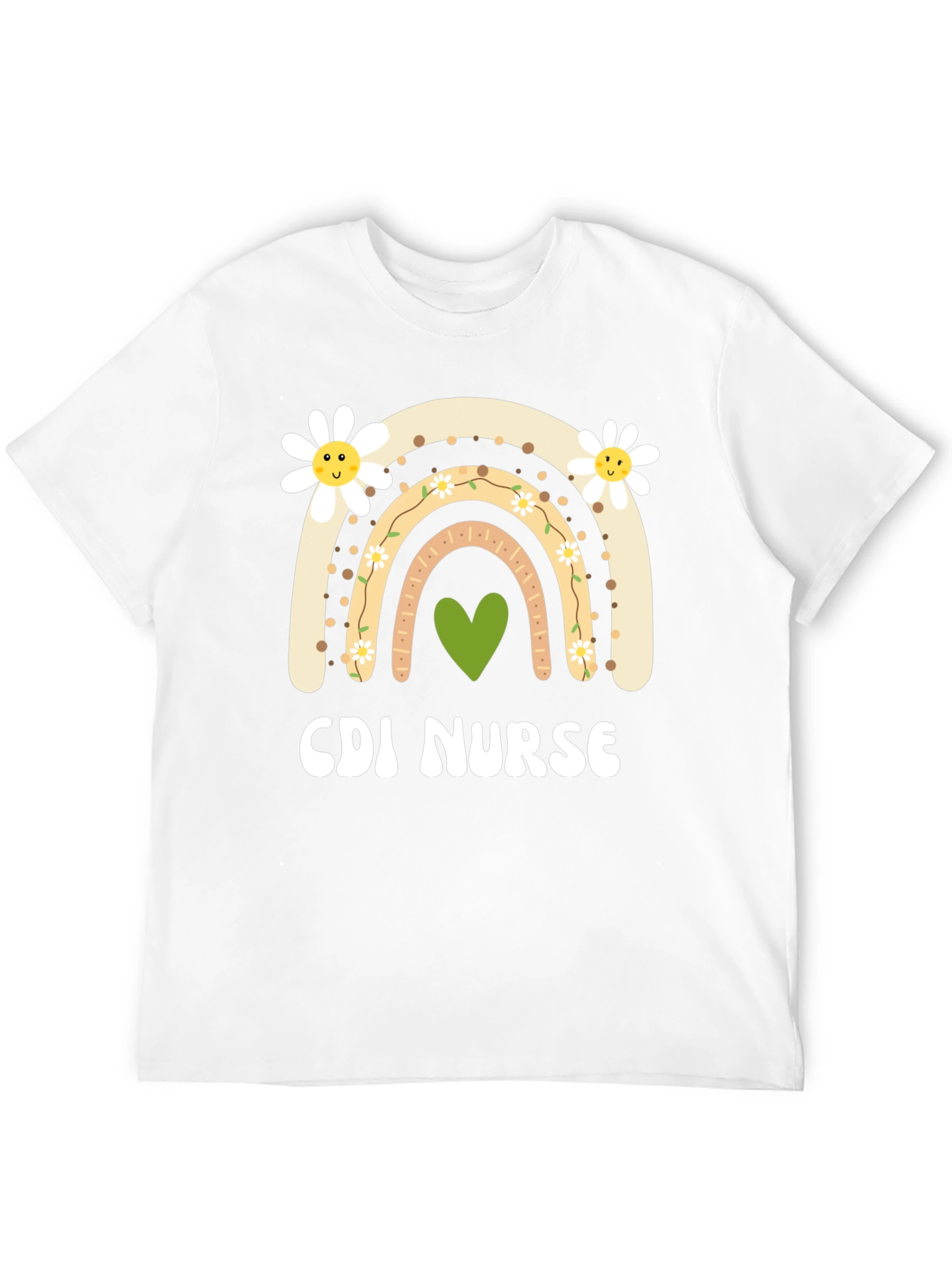 CDI Nurse Rainbow Graphic Tee