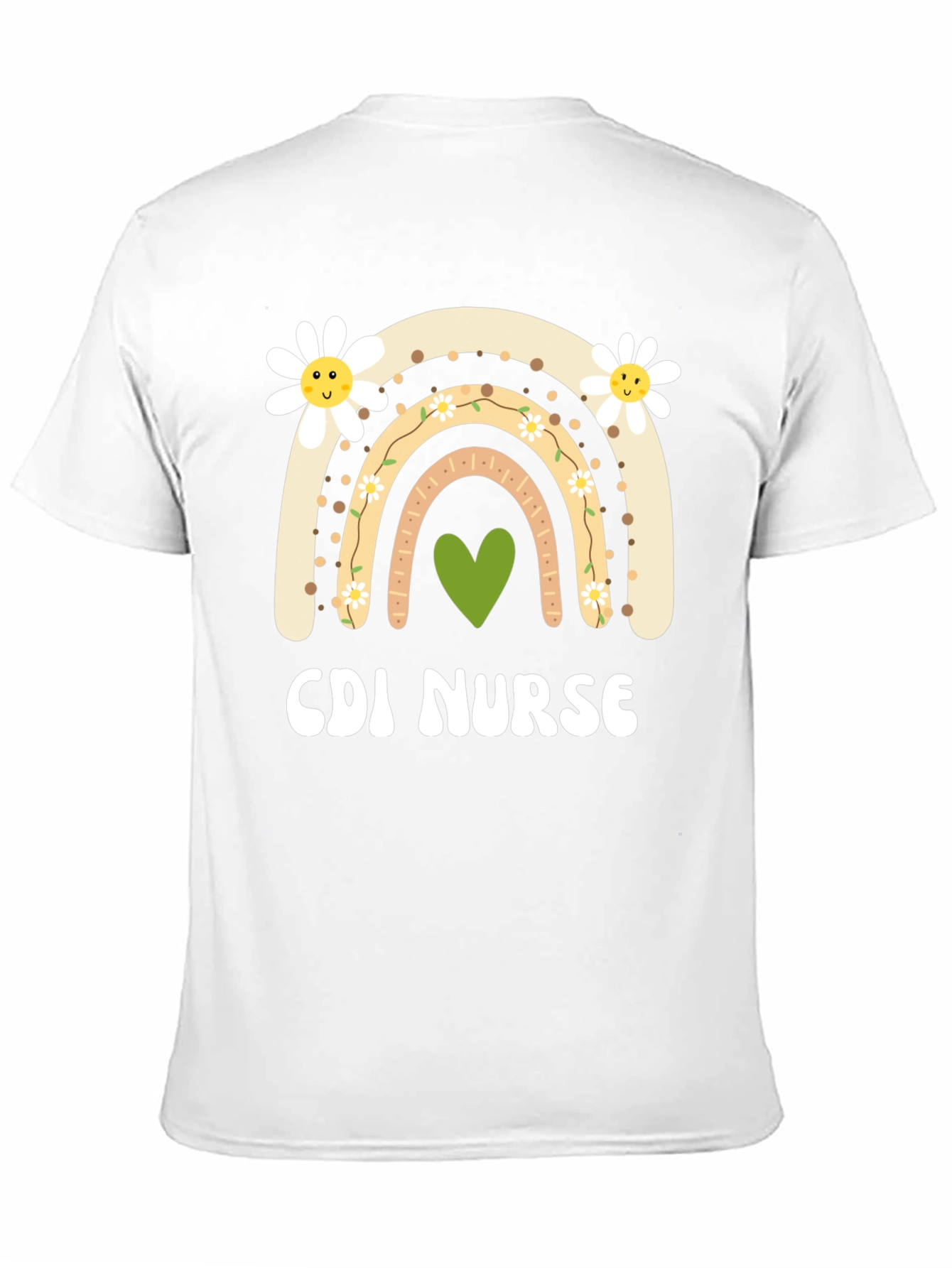 CDI Nurse Rainbow Graphic Tee