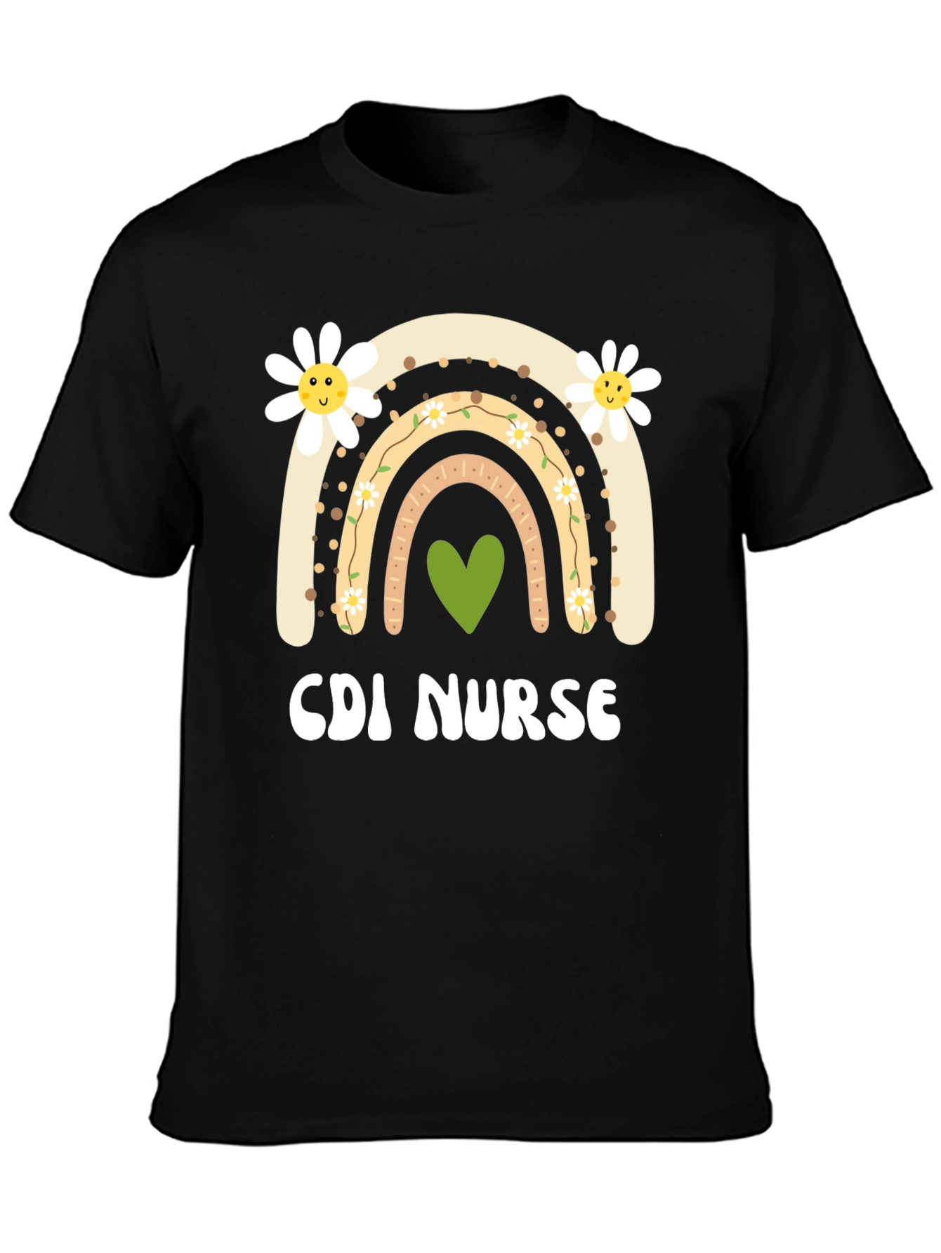 CDI Nurse Rainbow Graphic Tee