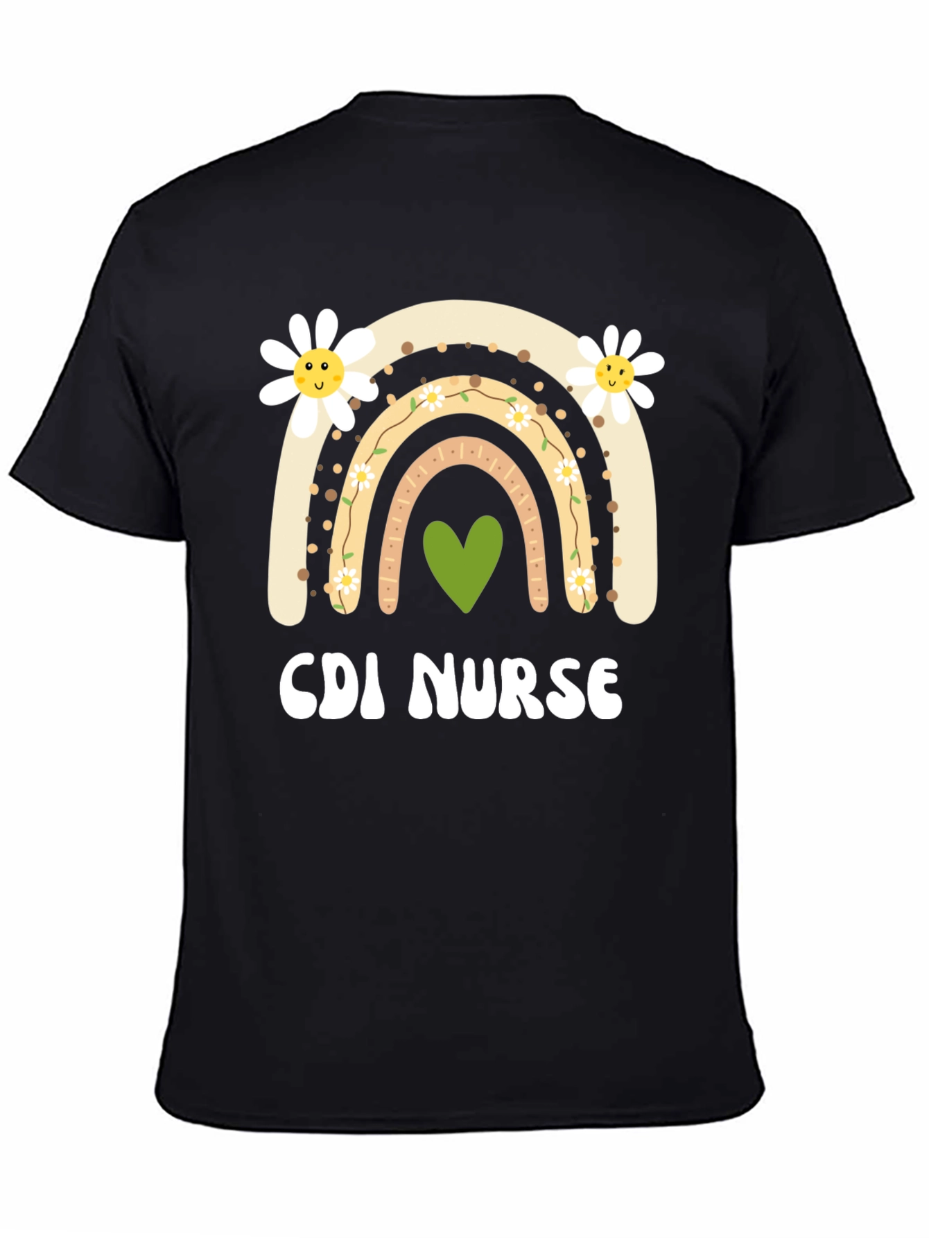 CDI Nurse Rainbow Graphic Tee