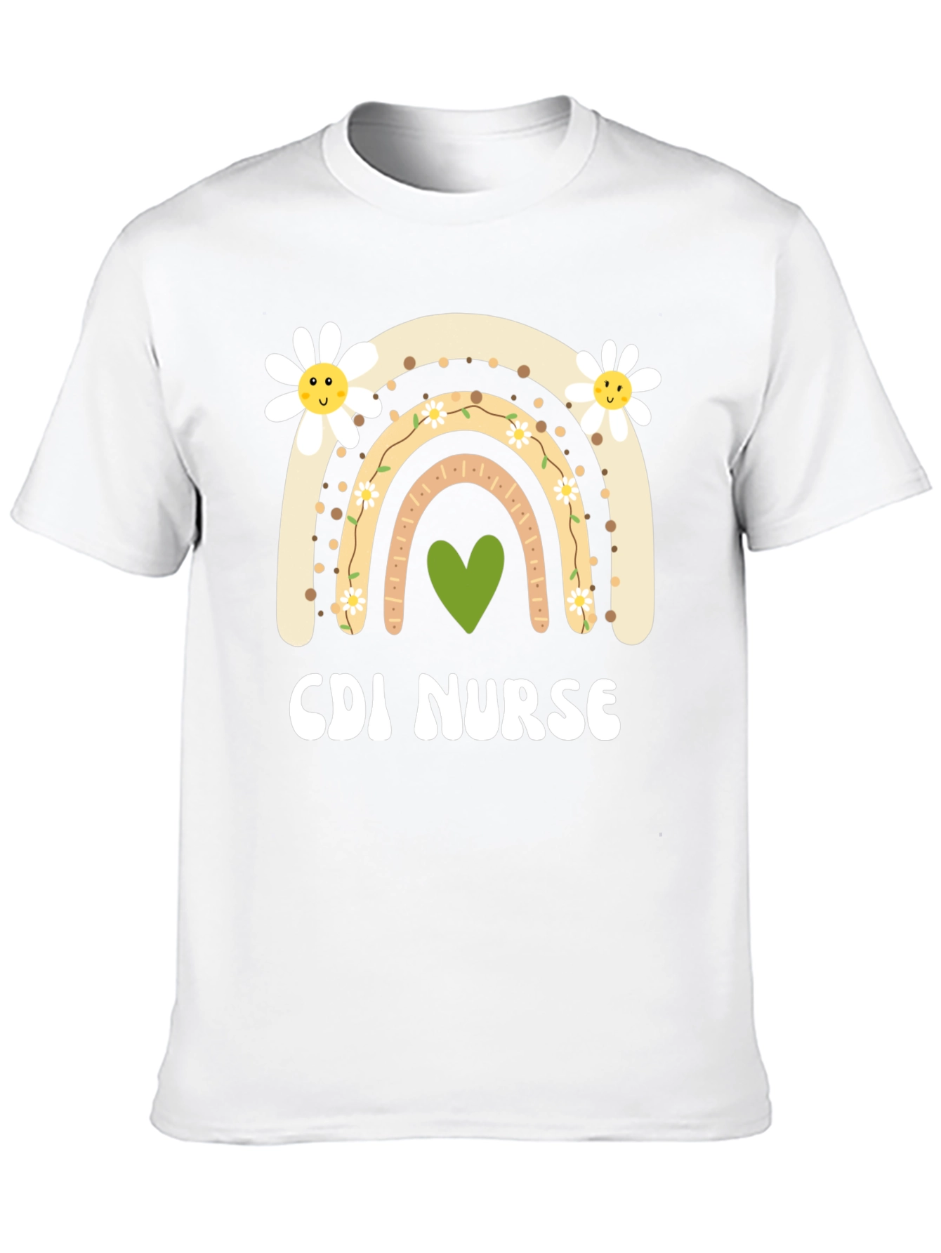 CDI Nurse Rainbow Graphic Tee