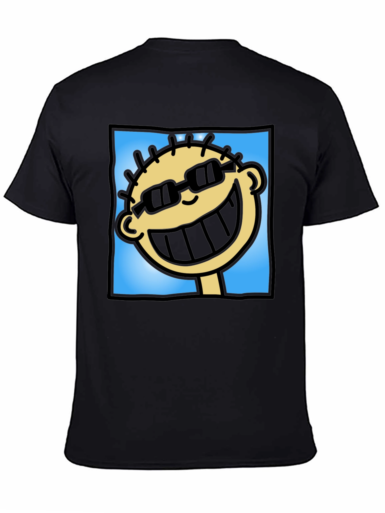 Cool Cartoon Character Graphic Tee
