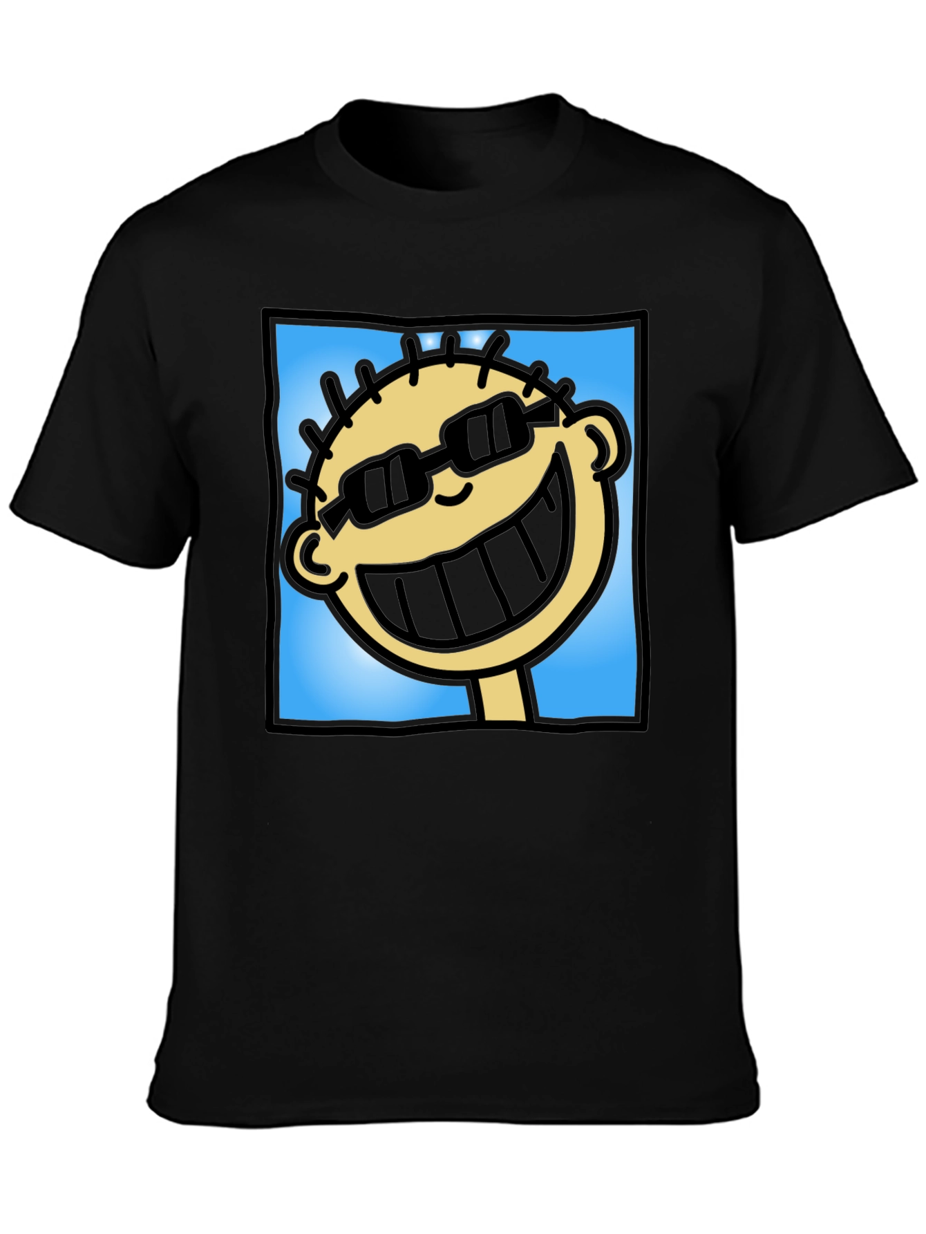 Cool Cartoon Character Graphic Tee