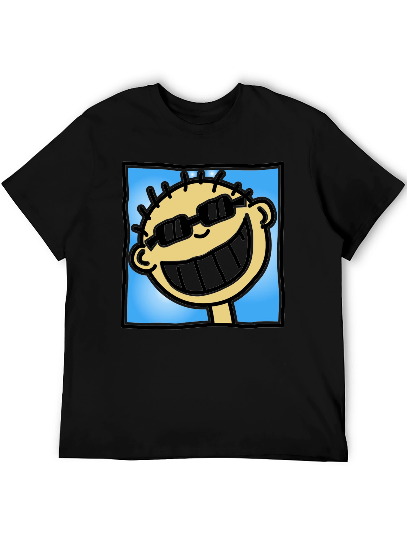 Cool Cartoon Character Graphic Tee