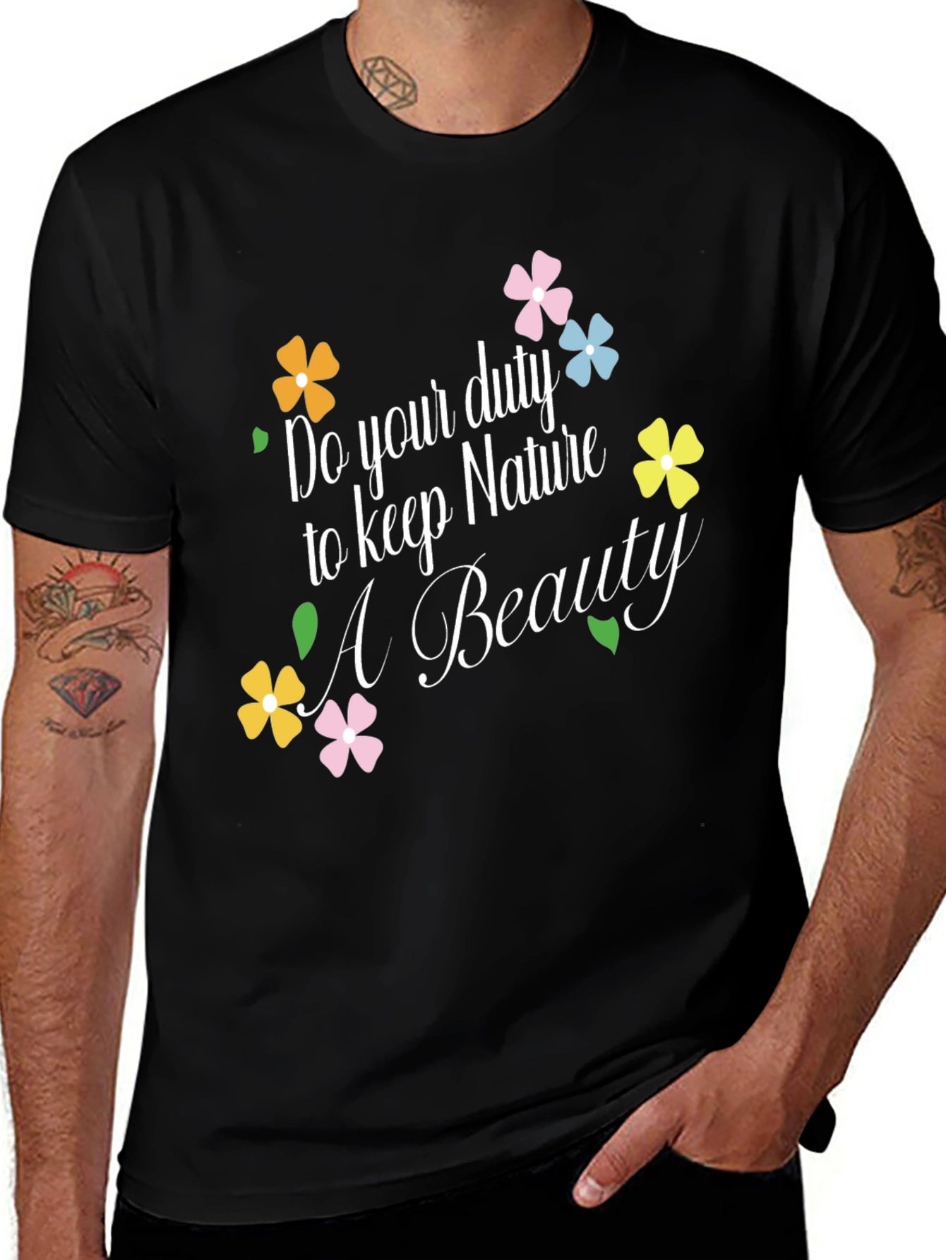 Nature Beauty Graphic Tee - Duty to Keep