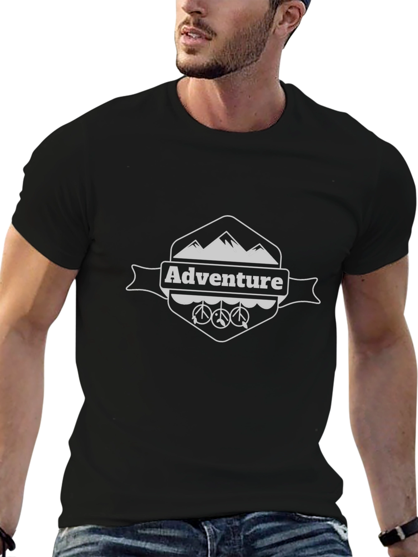 Adventure Graphic Tee - Black