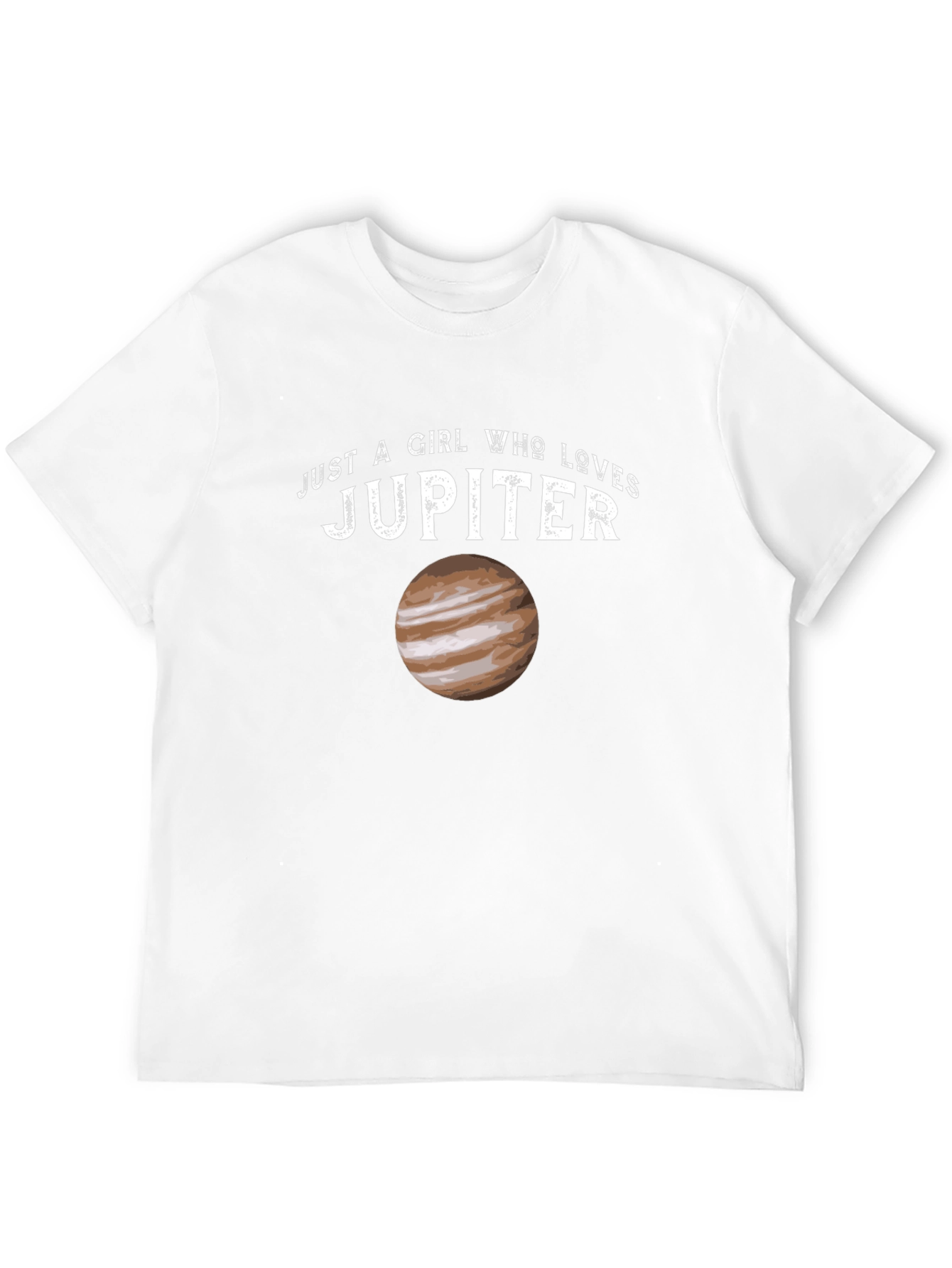 Just a Girl Who Loves Jupiter T-Shirt
