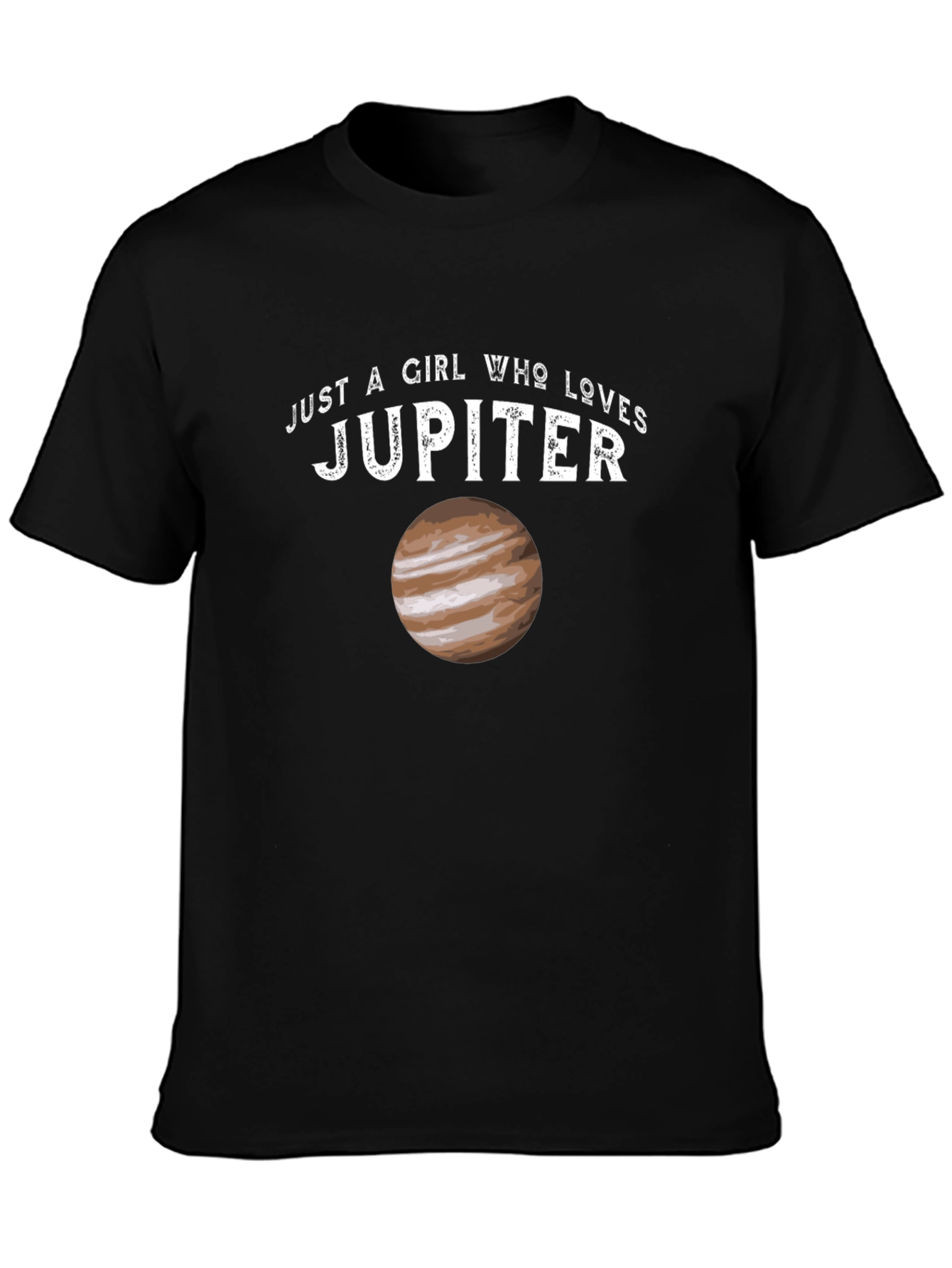 Just a Girl Who Loves Jupiter T-Shirt