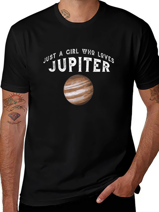 Just a Girl Who Loves Jupiter T-Shirt